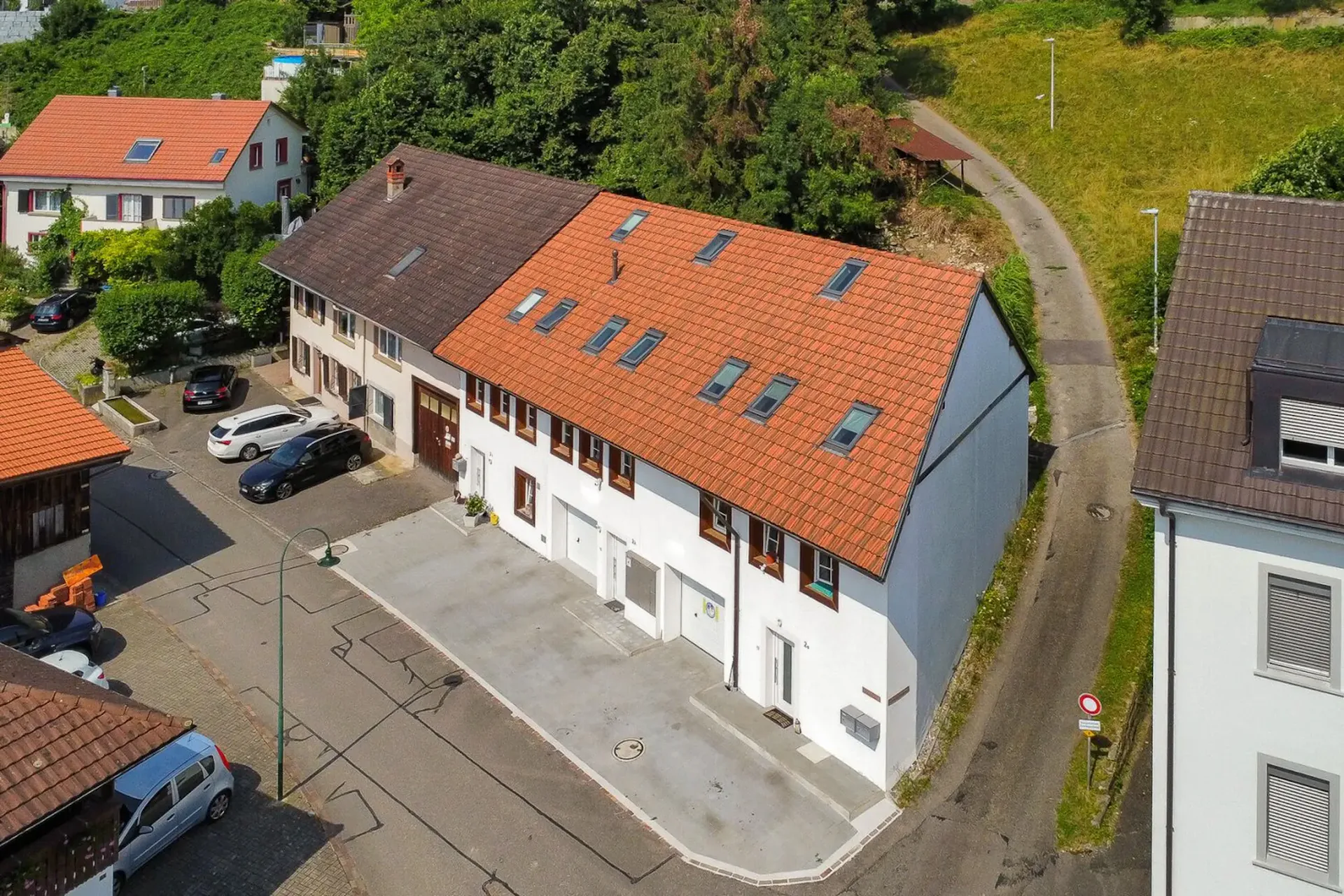 Casa a schiera con terrazza spaziosa