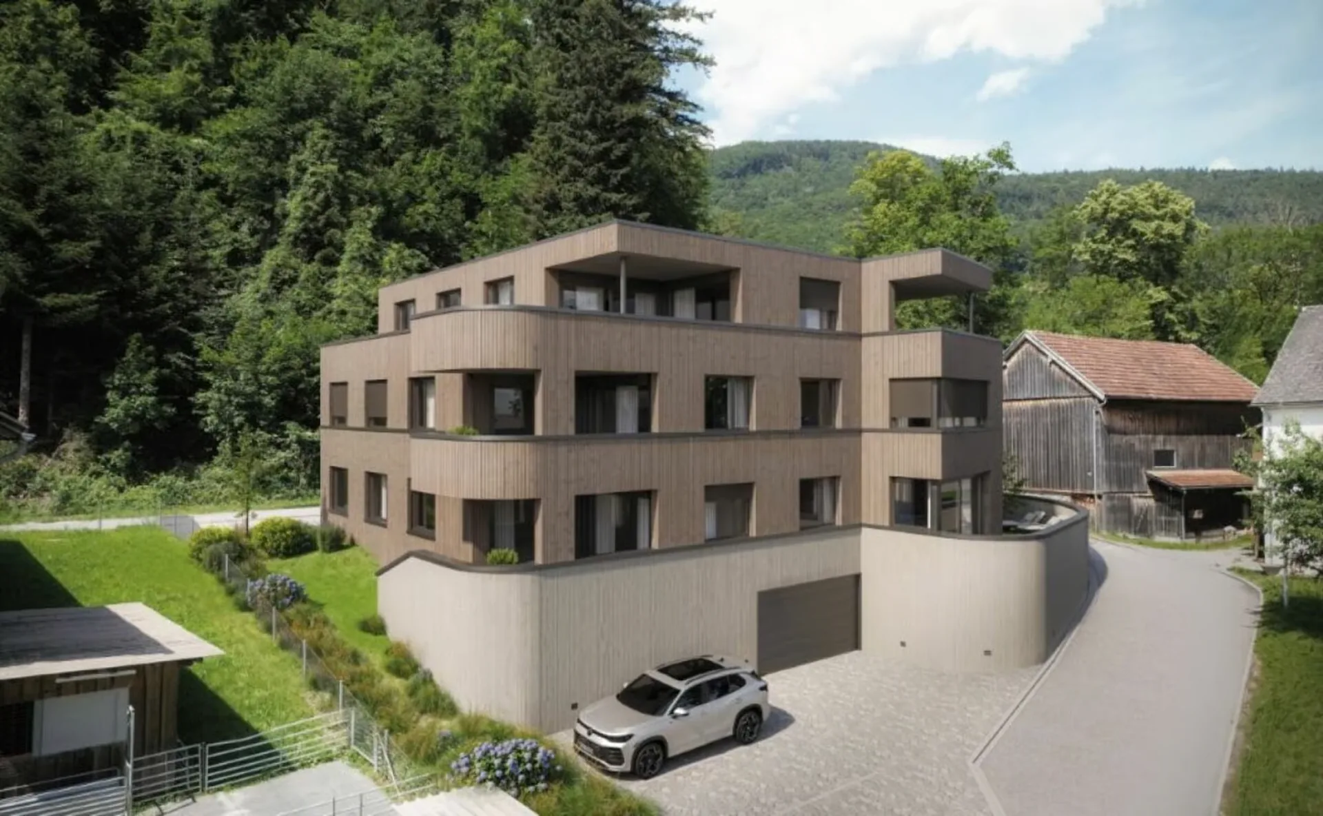 attraktive 4 ½ -Zimmer-Eigentumswohnung an idyllischer und ruhigen Wohnlage am Waldrand
