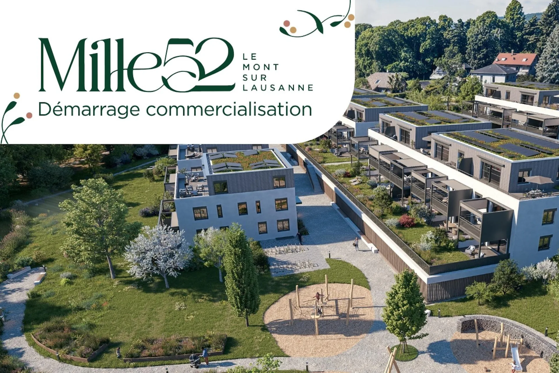 Mille52 - Lot F-201 - Attique de 4.5 pièces avec terrasse