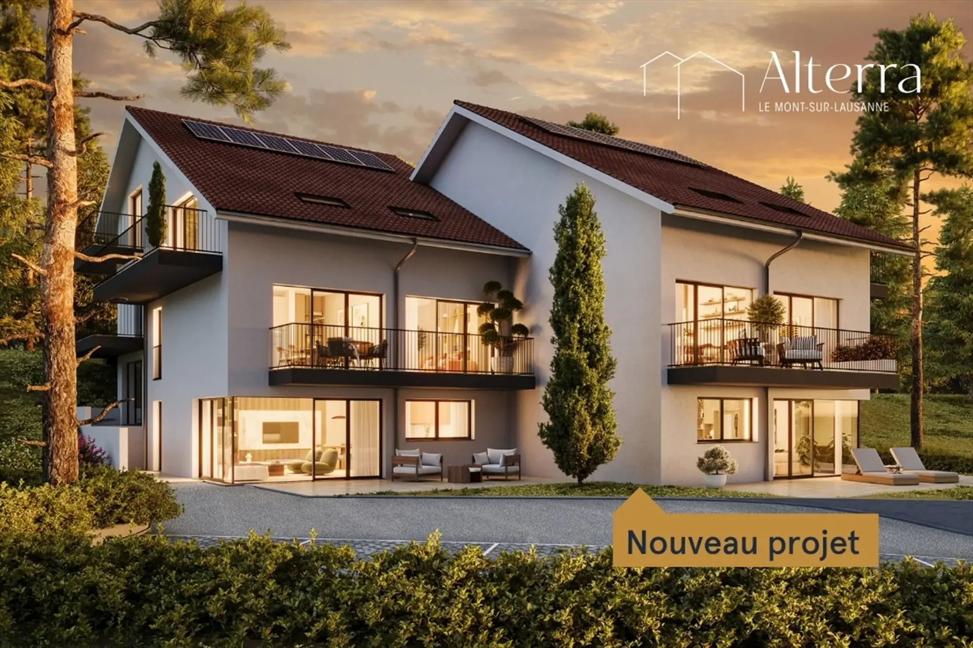 Alterra - Ville a schiera eccezionali a Mont-sur-Lausanne