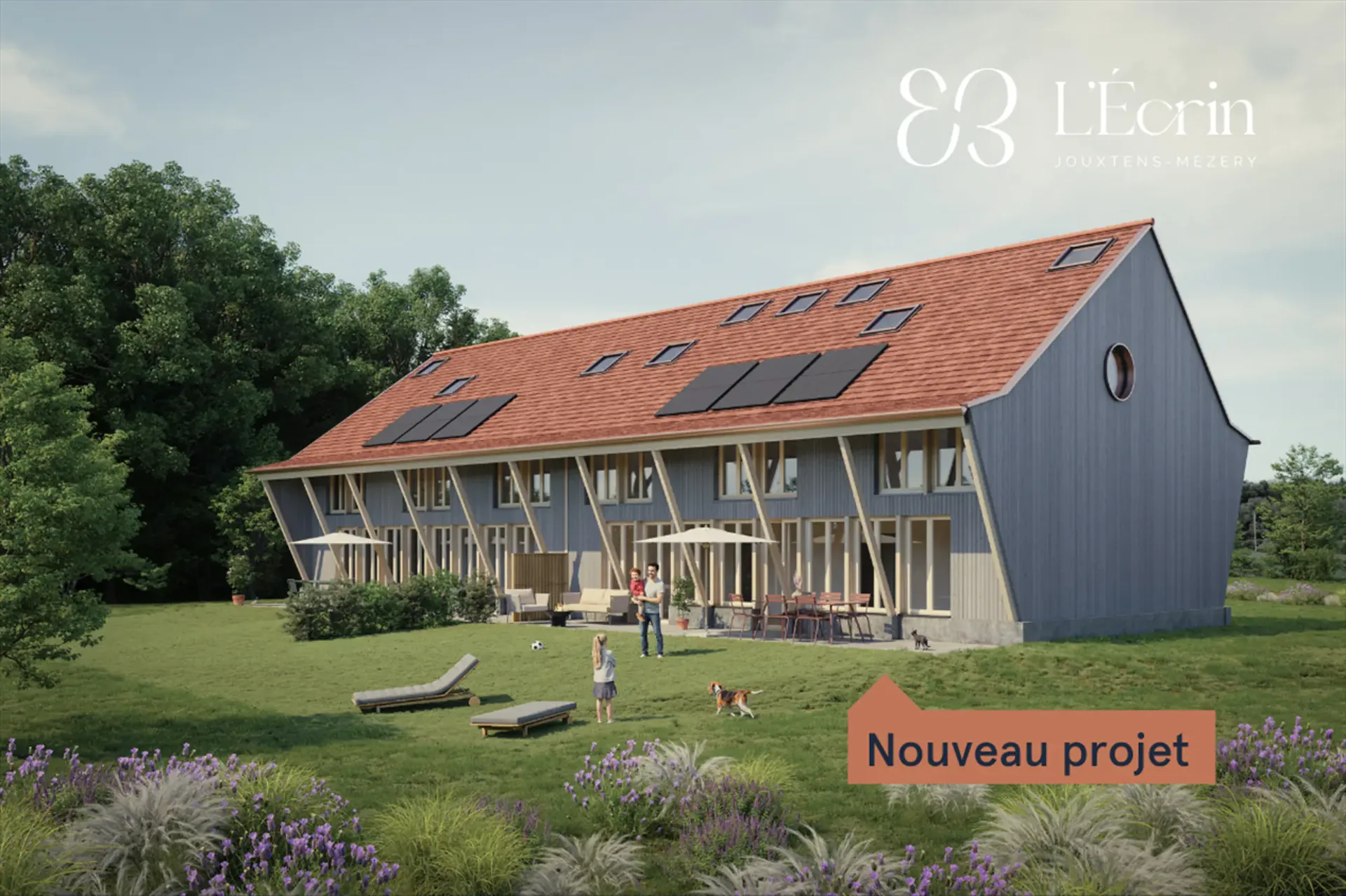 La scatola di legno - Villa nuova di 5.5 locali con giardino di circa 1300 m²