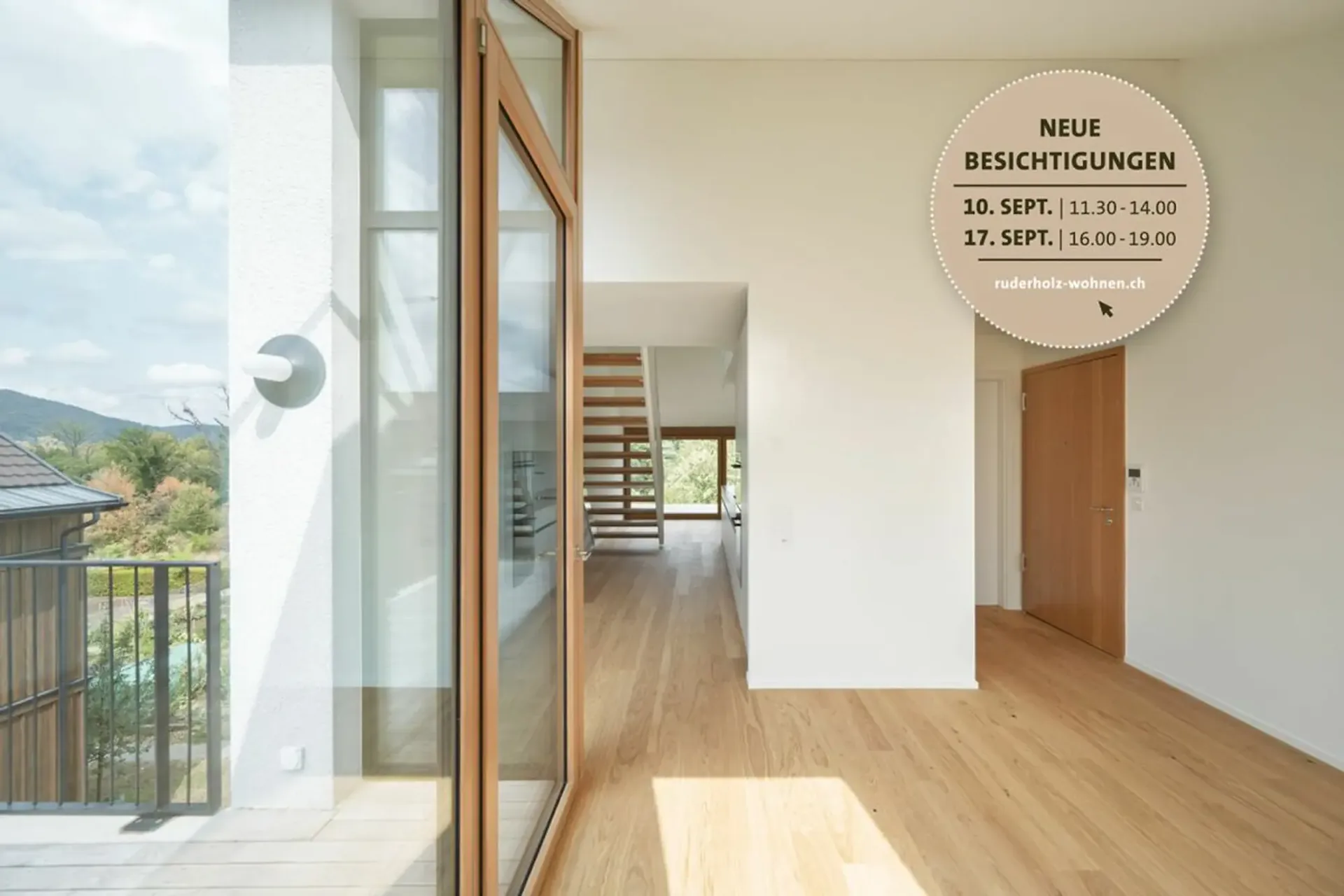 Appartement spacieux 3½ pièces sous les toits avec galerie et balcon
