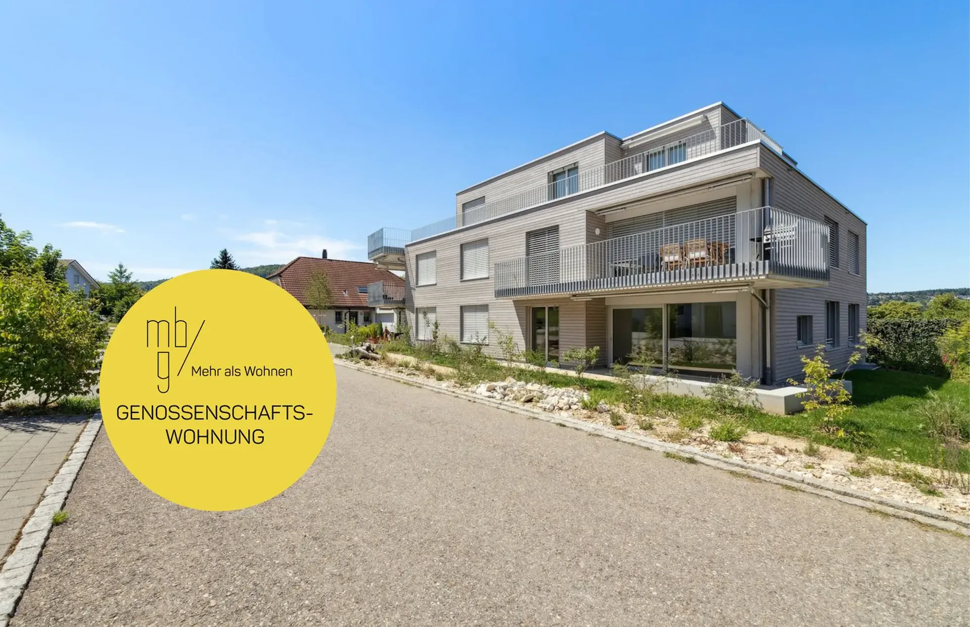 Construction neuve : appartement de 3,5 pièces en coopérative à Bubendorf verdoyant !