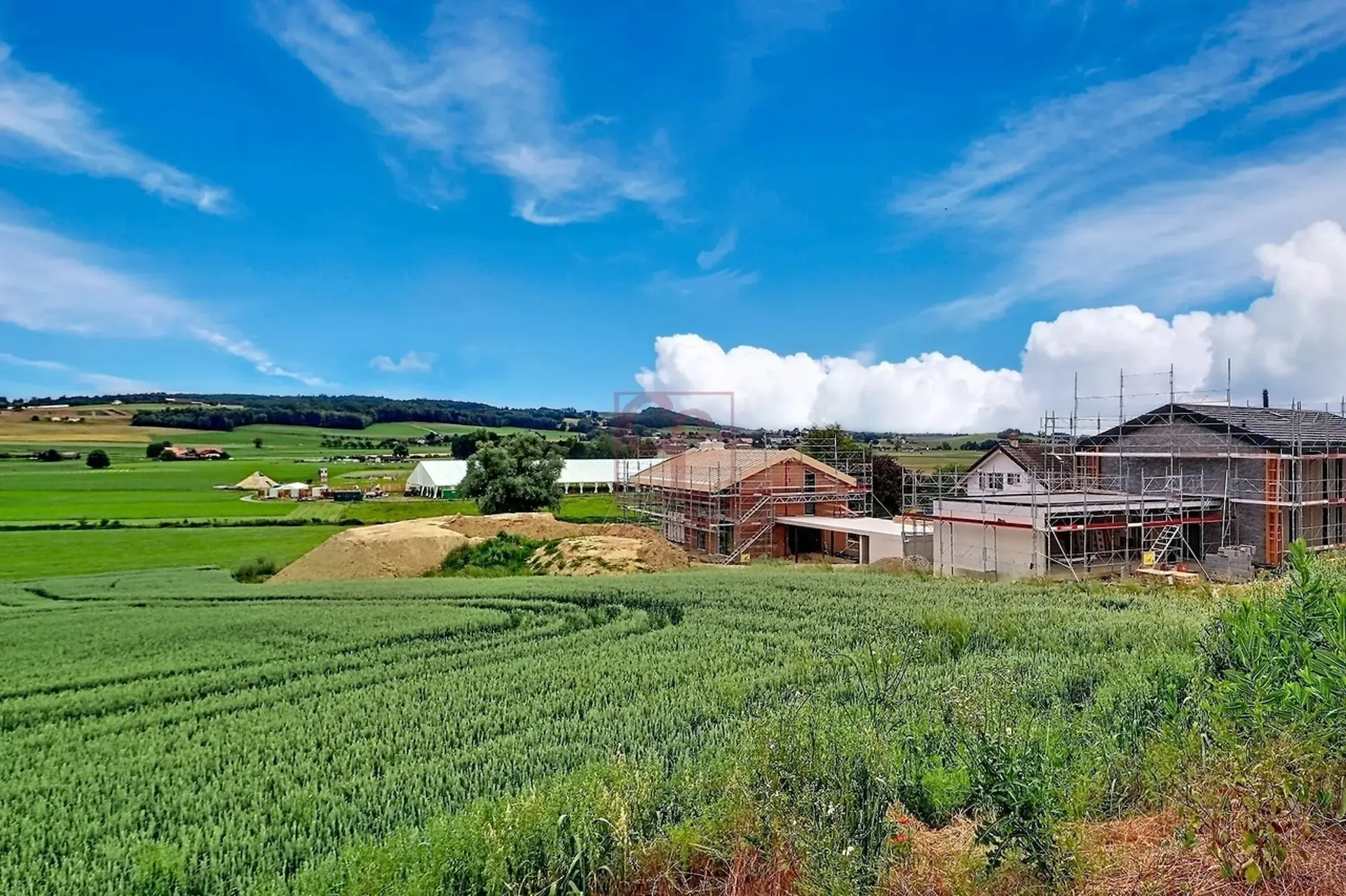 Beautiful modern new 3.5 room villa in the countryside (~136 m2)