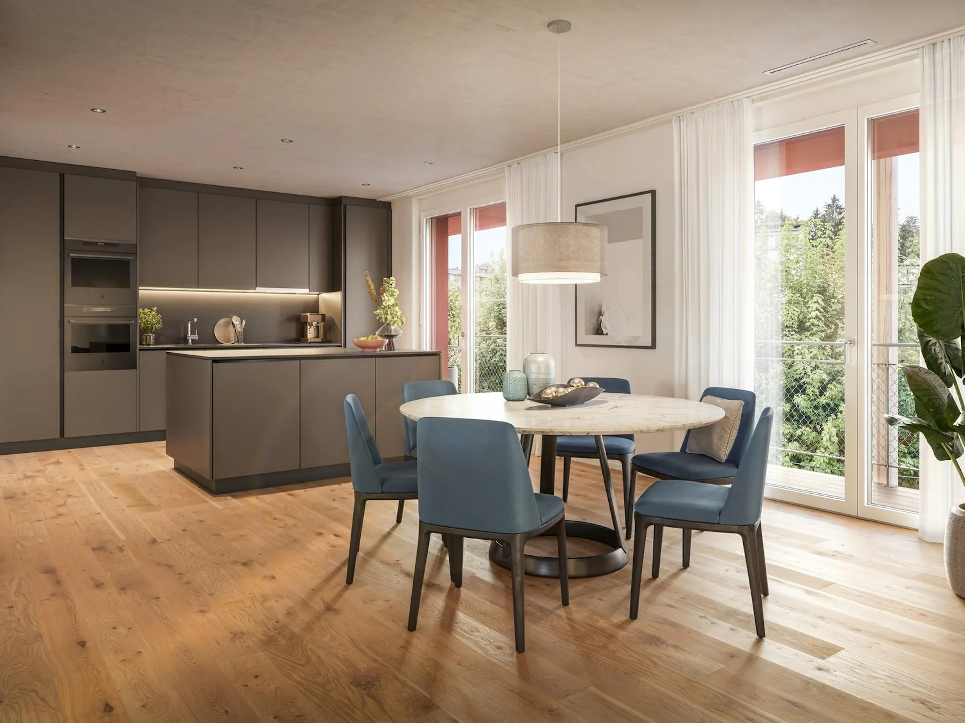5 ½-Zimmer-Maisonettewohnung mit Garten