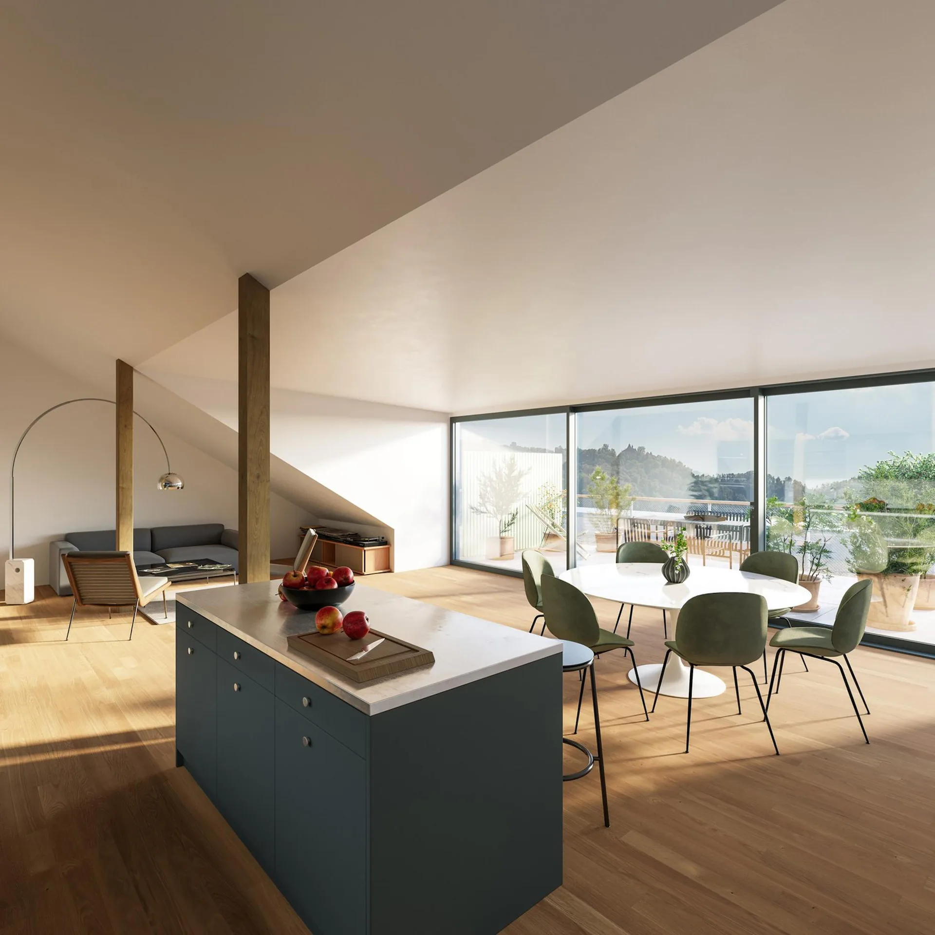 Erstvermietung - Einzigartige Dach-Maisonette-Wohnung