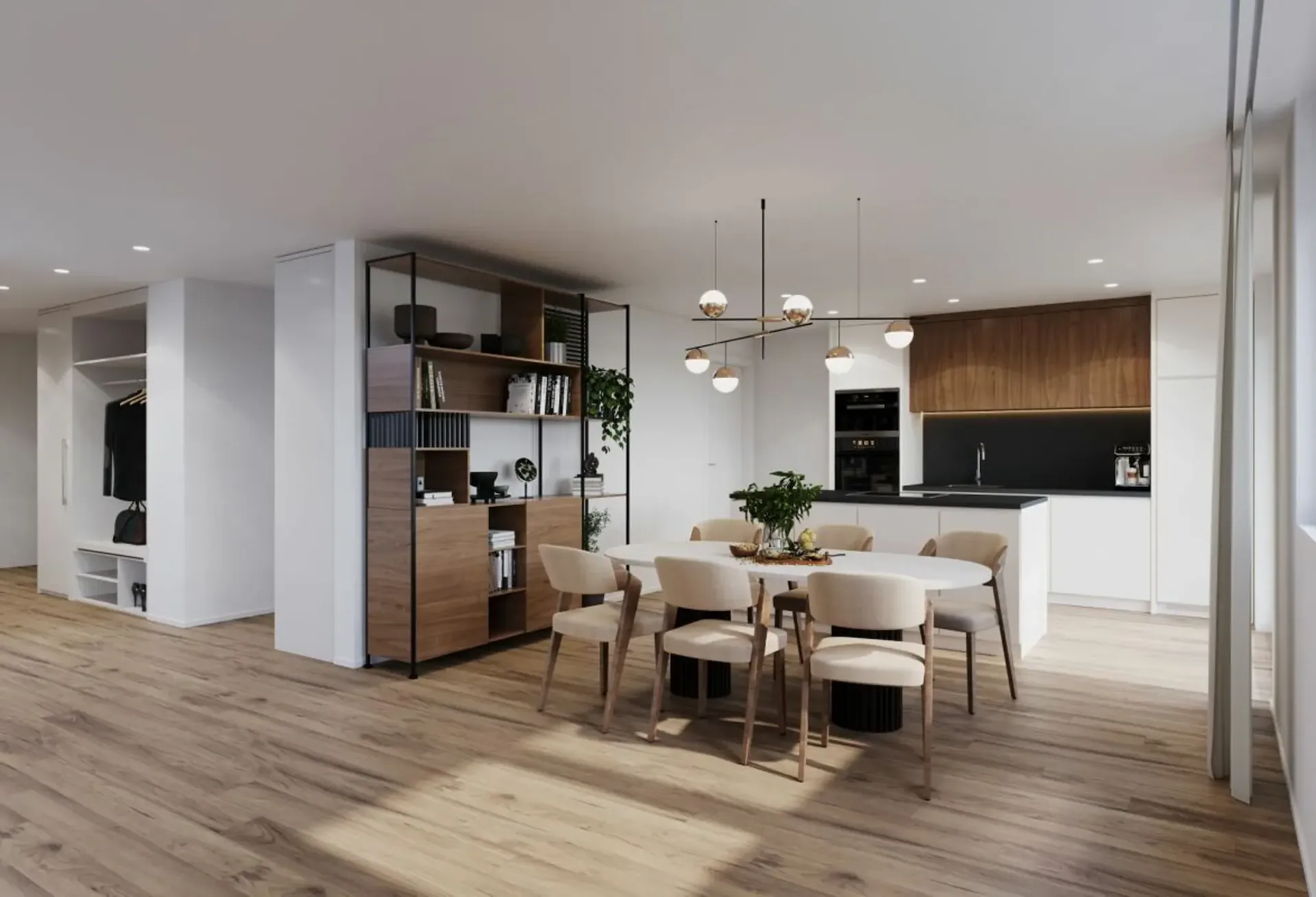 Spazio abitativo - Appartamento esclusivo 4½ locali vicino all'Aare!