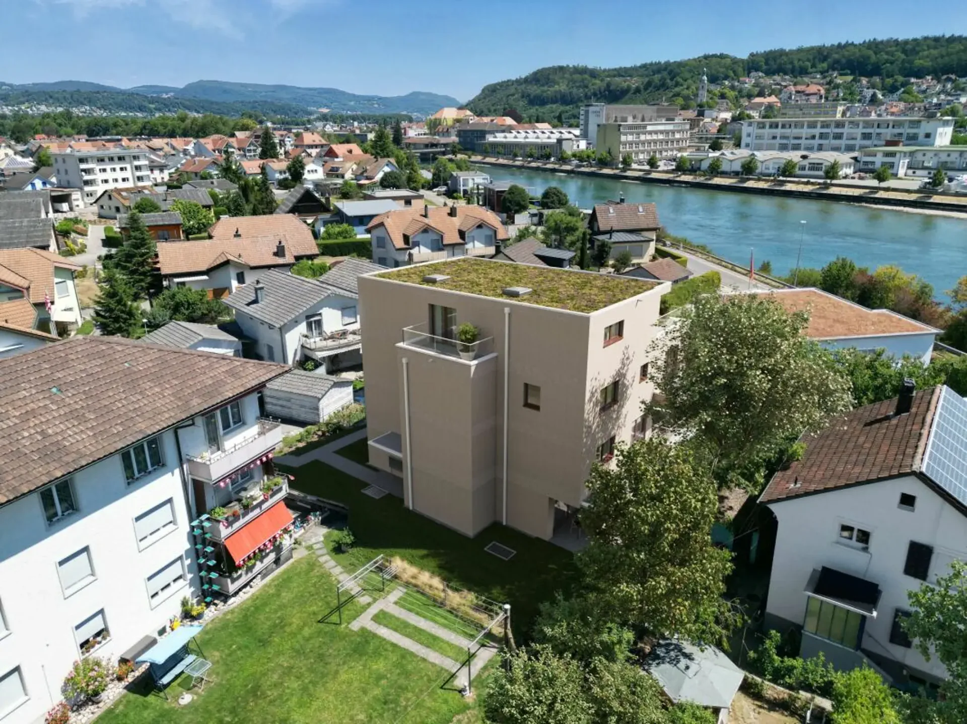 Spazio abitativo - Appartamento mansardato esclusivo 4½ locali con vista sull'Aare!