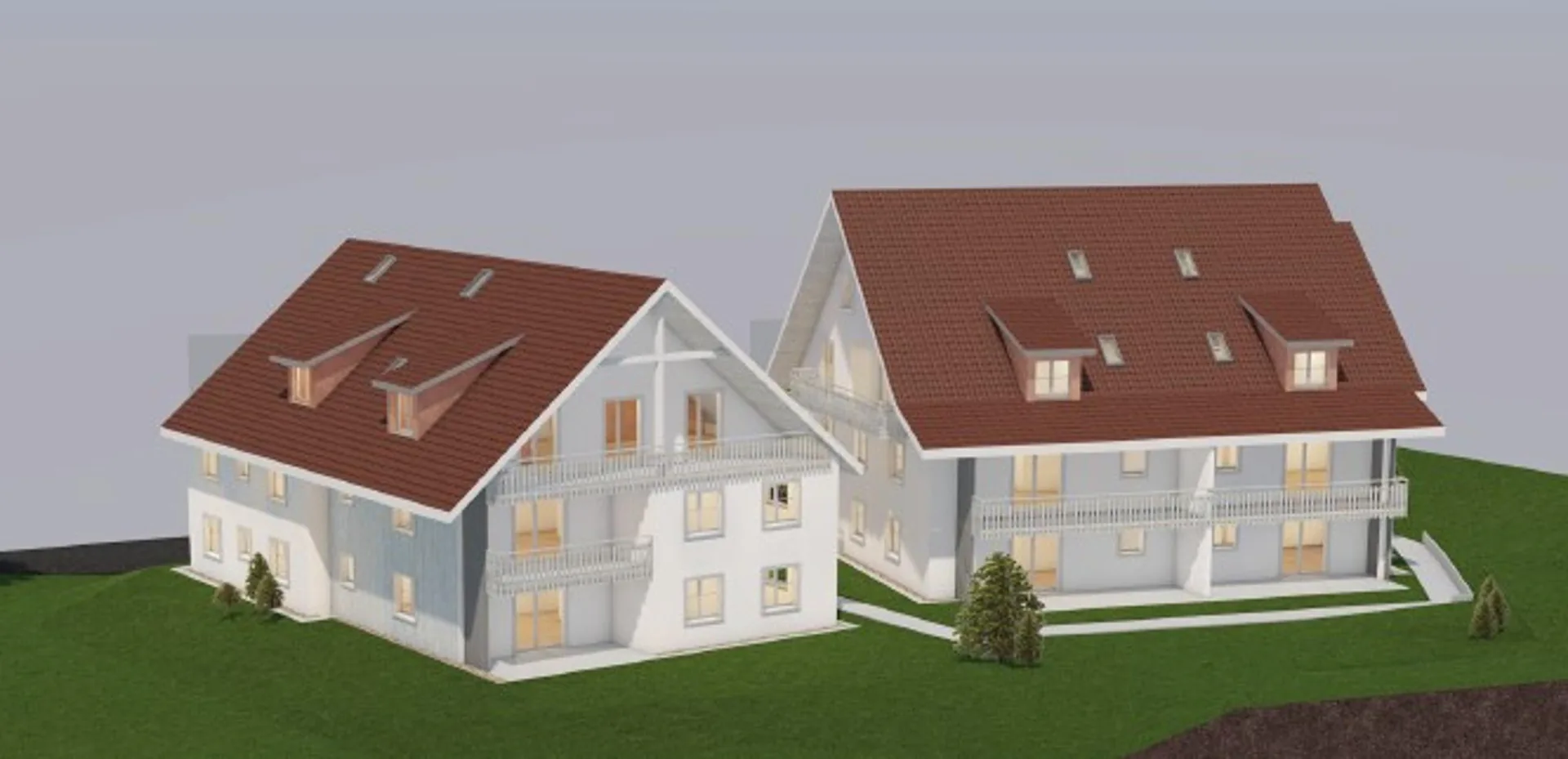 Modern 5.5-room attic maisonette apartment with balcony in Steinmaur