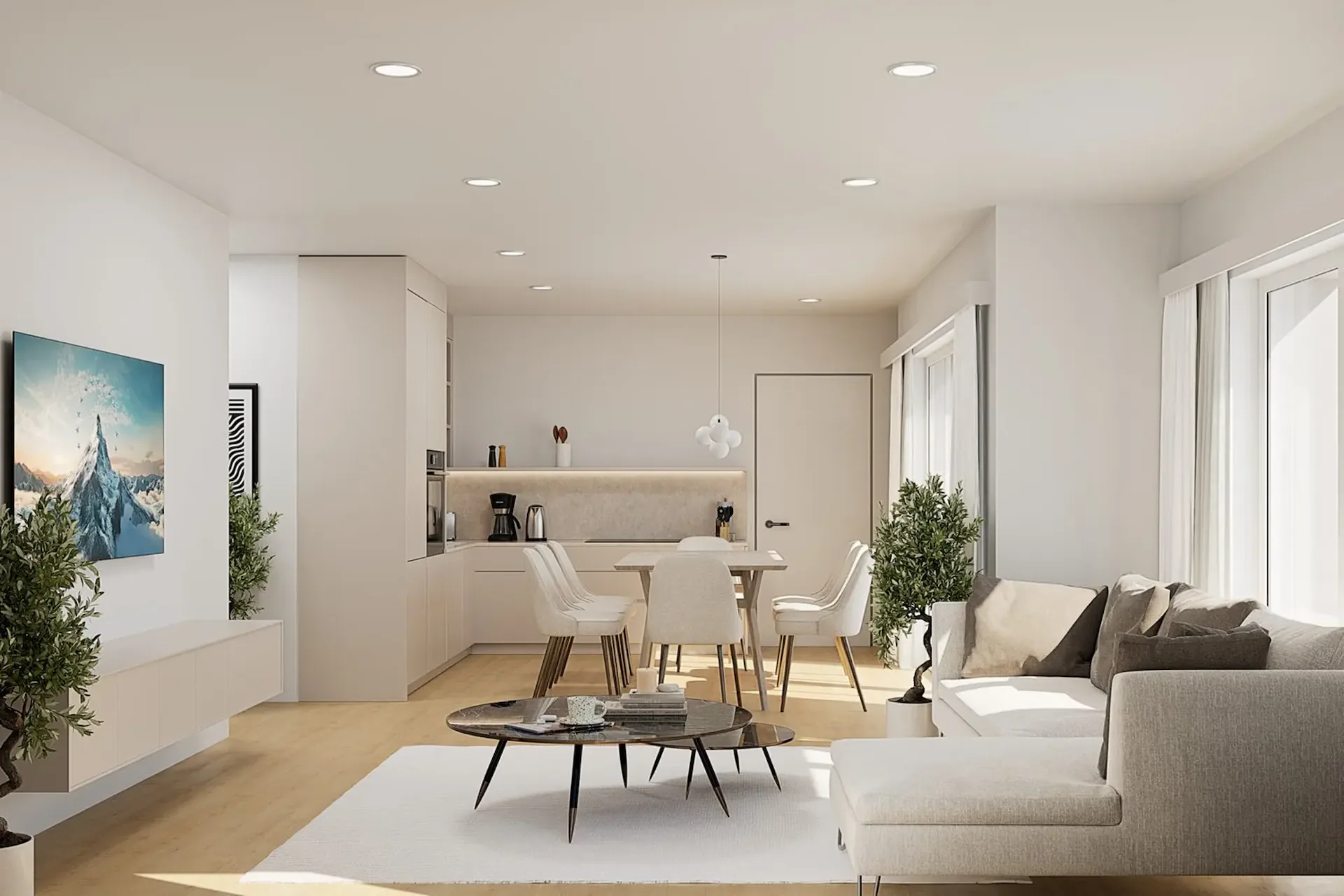Attrazione Eschenz – Appartamenti nuovi esclusivi in stile di casa di campagna elegante