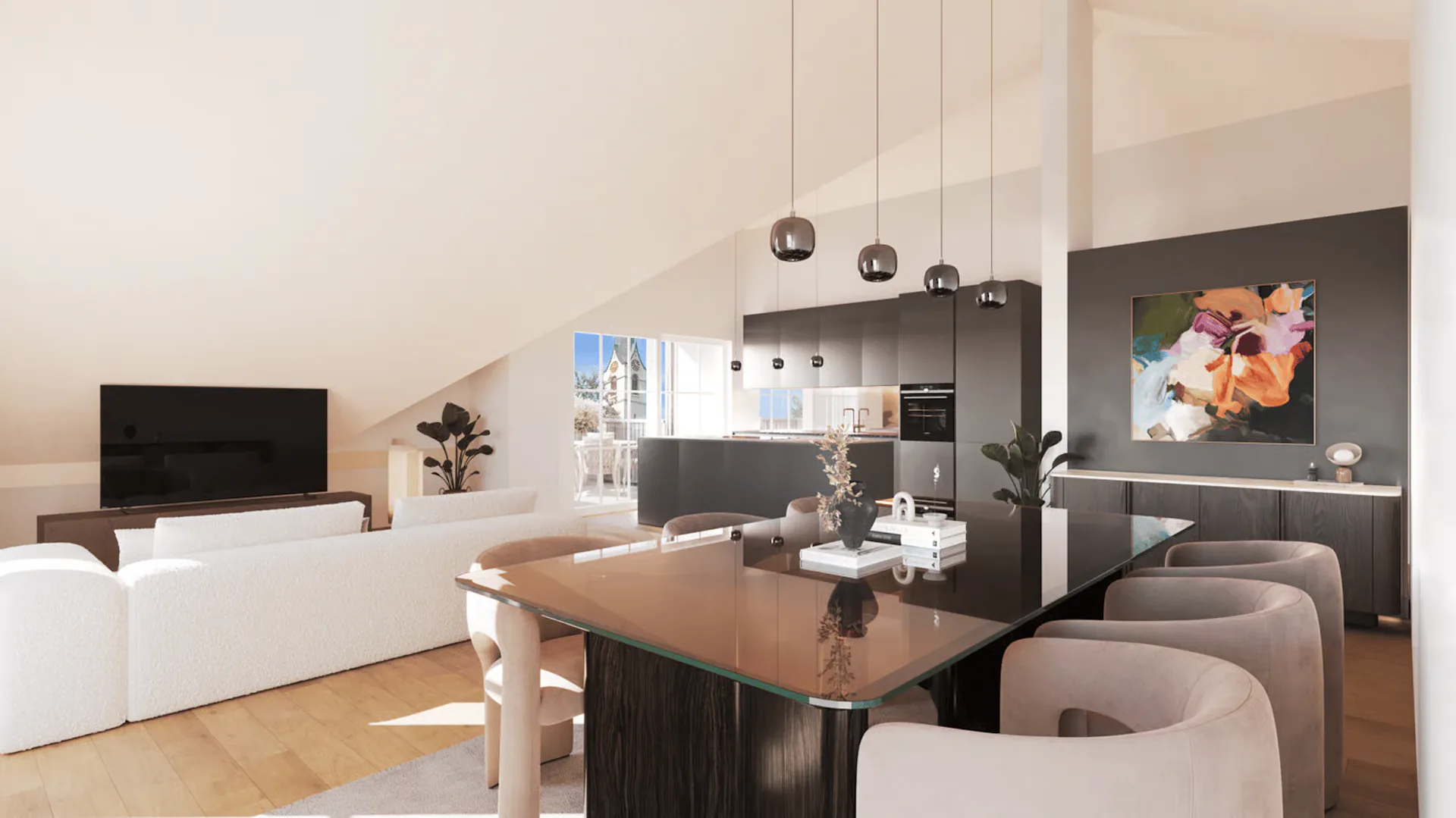 Attrazione Eschenz – Appartamenti nuovi esclusivi in stile di casa di campagna elegante