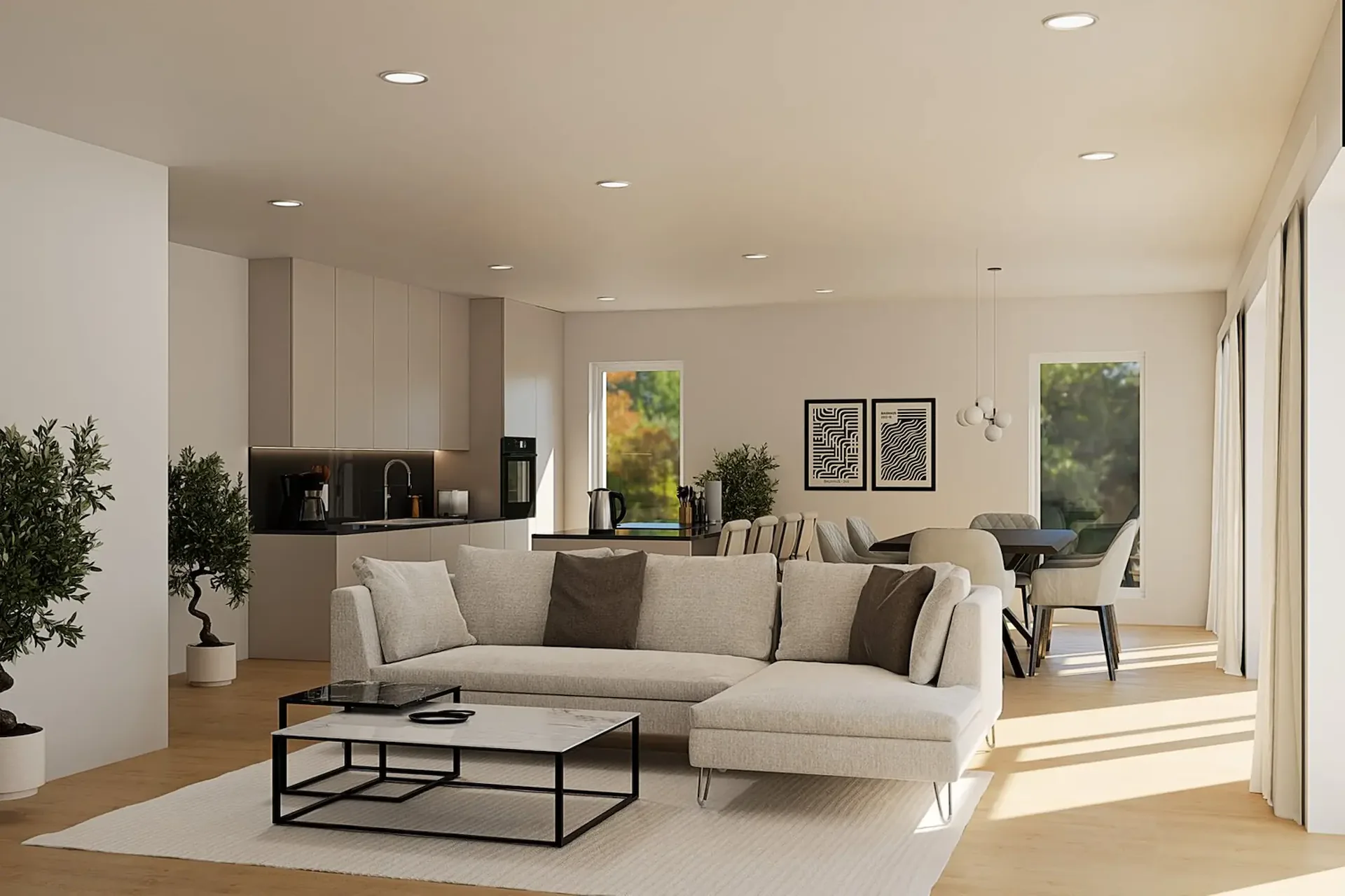 Attrazione Eschenz – Appartamenti nuovi esclusivi in uno stile di casa di campagna elegante
