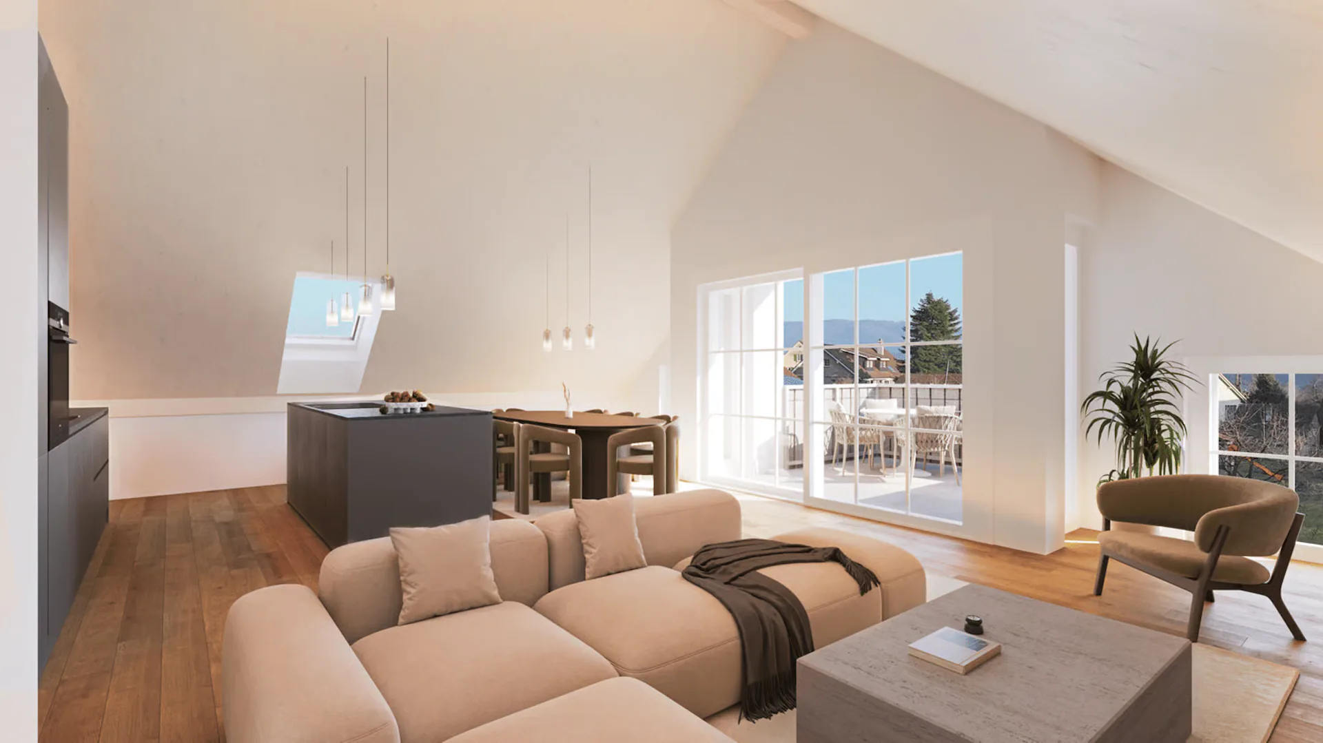 Attrazione Eschenz – Appartamenti nuovi esclusivi in stile di casa di campagna elegante