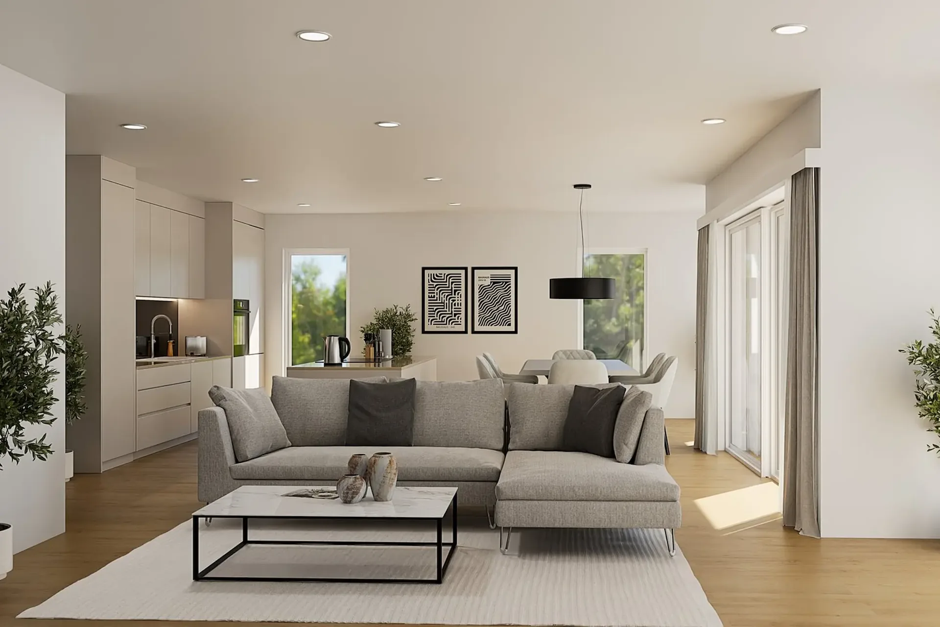 Attrazione Eschenz – Appartamenti nuovi esclusivi in stile di casa di campagna elegante