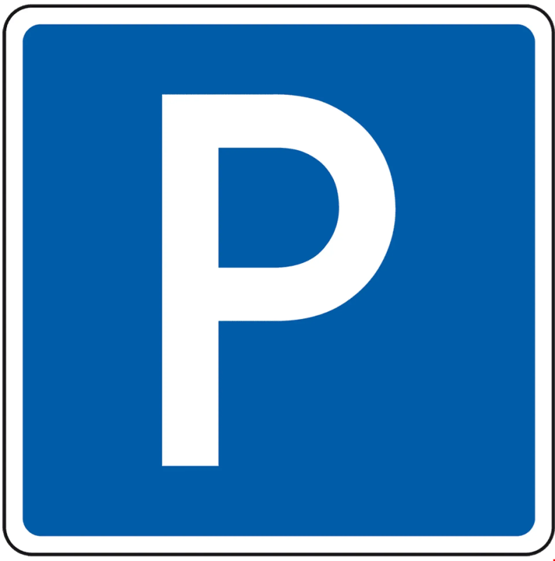 Place de stationnement extérieure immédiatement à côté de la gare de la télécabine