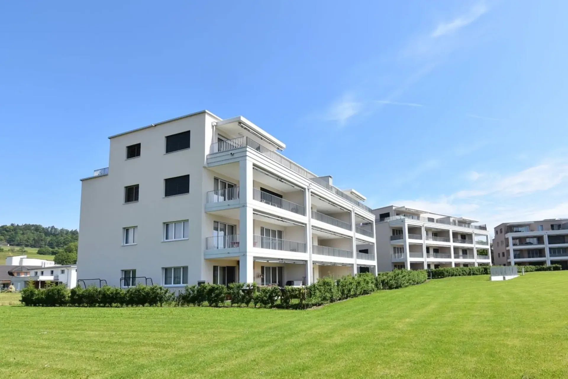 Sehr ruhige moderne Wohnung mit herrlicher Weitsicht