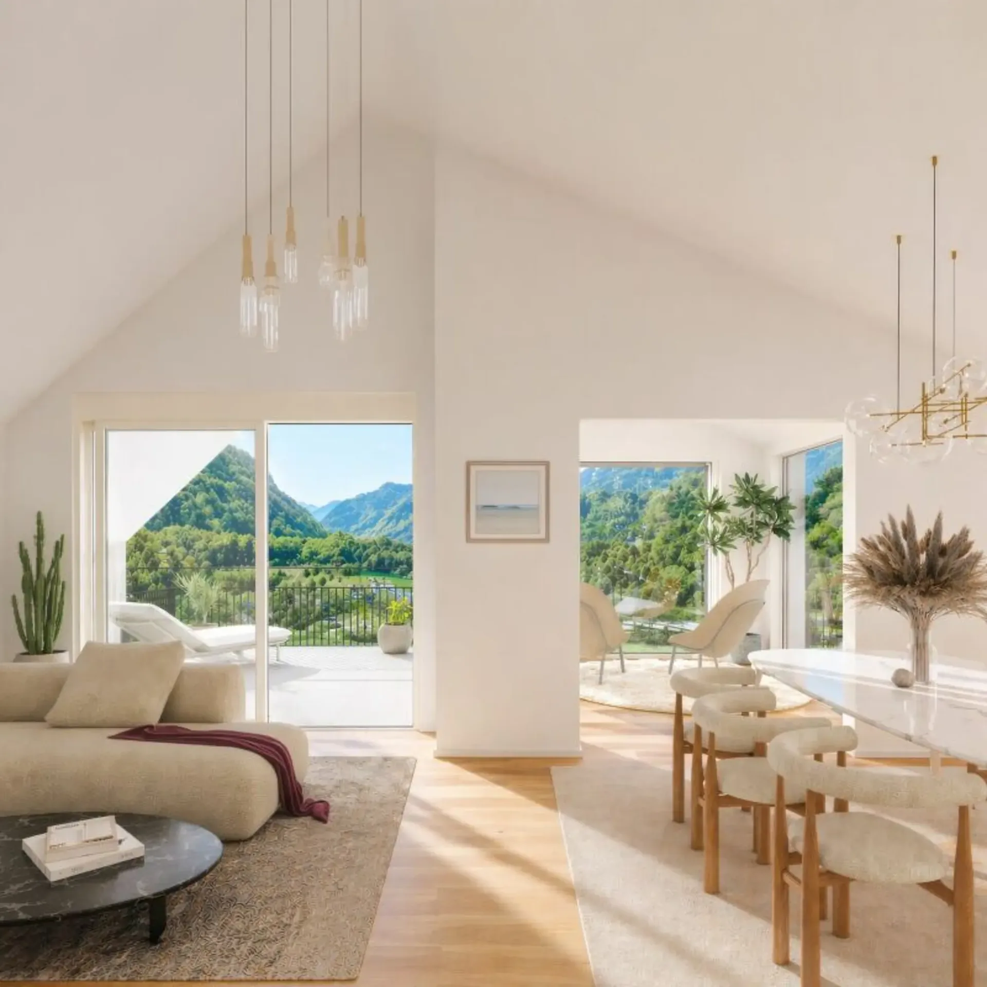 Open space with a far-reaching view