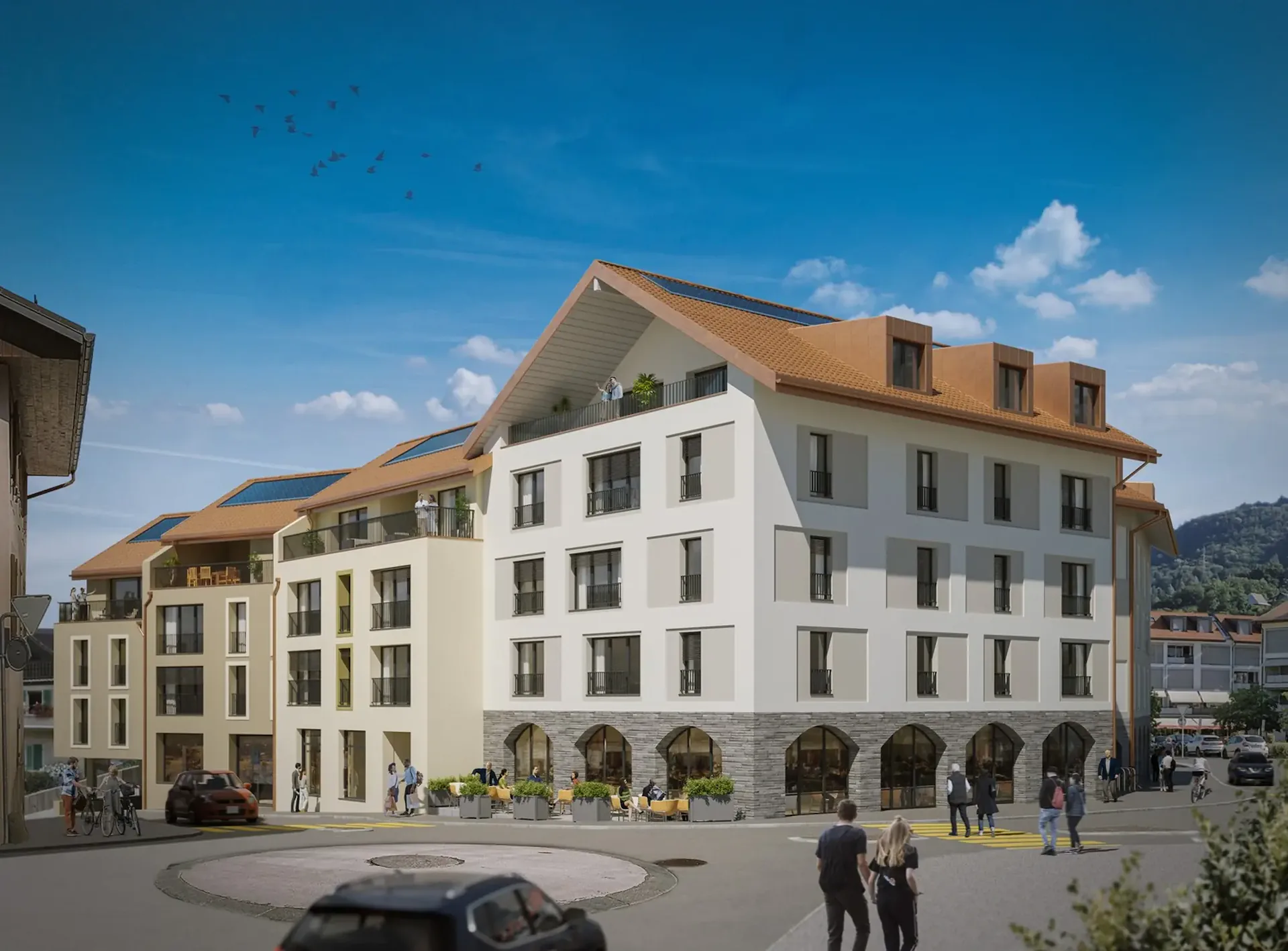 Restaurant zu vermieten - 195 m² - Route de Vevey 2a, Blonay