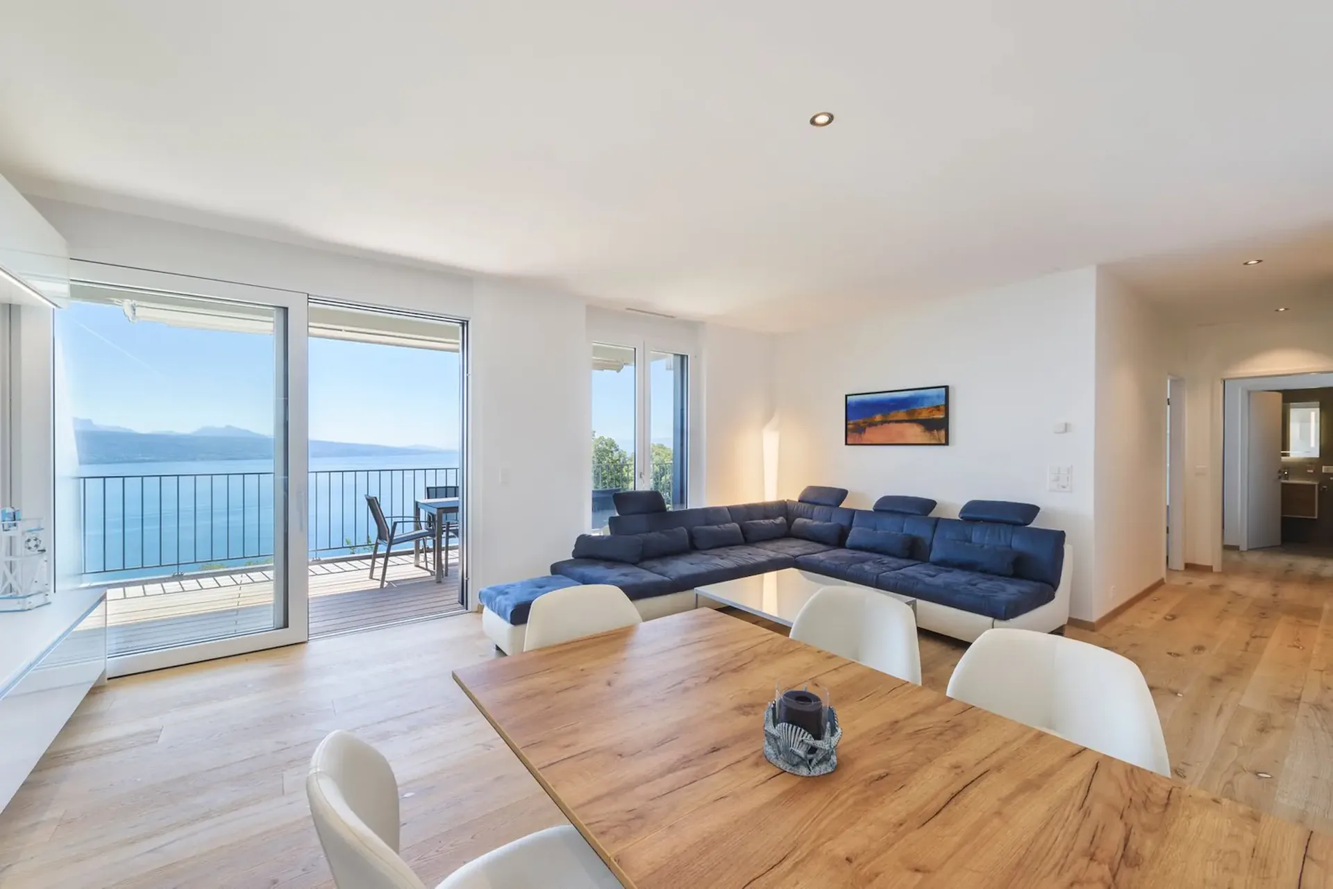 Furnished 3-room apartment with breathtaking view in Puidoux