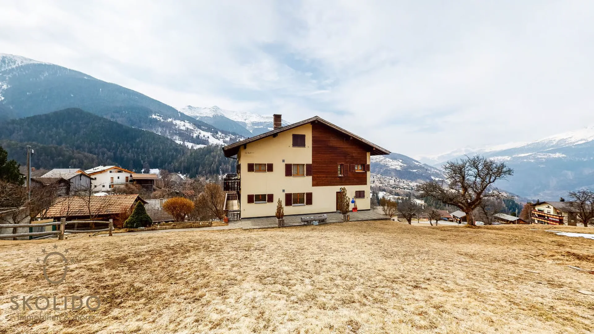 Ferienwohnung auf zwei Etagen mit Weitblick