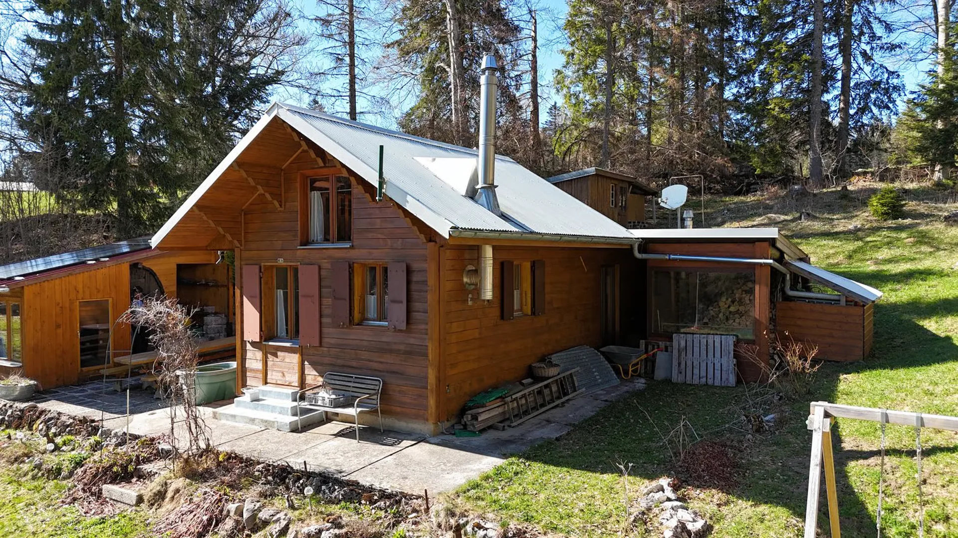 Sehr seltenes Objekt - Bergchalet mit Komfort in der Jura-Kette