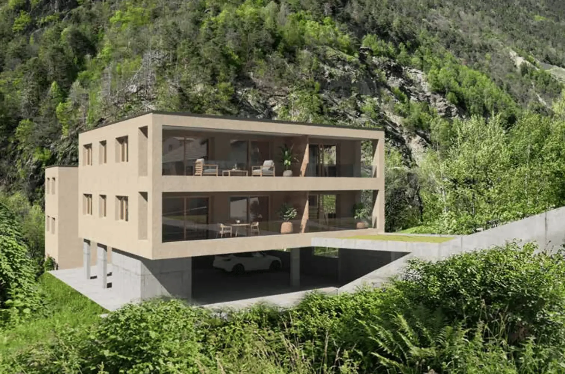 Résidence Félicie – Bovernier: 7 neue Apartments mit 2,5 bis 4,5 Zimmern