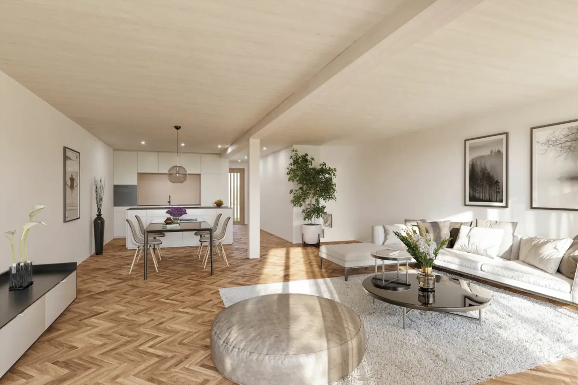 Appartement duplex de luxe dans un projet de construction neuve avec grand cave de loisirs - prêt à être occupé immédiatement !
