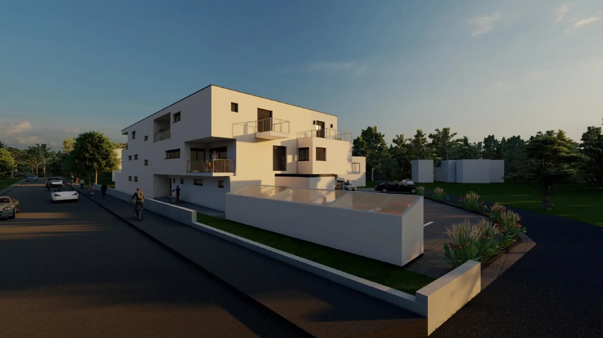 Modern large 4 1/2 apartment in Worben (BE)