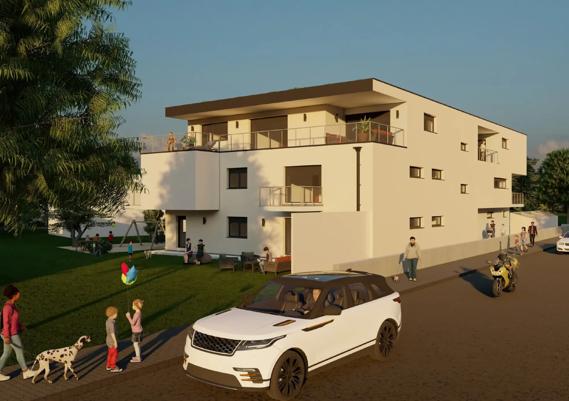 Modern large ATTIKA 4 1/2 apartment in Worben (BE)