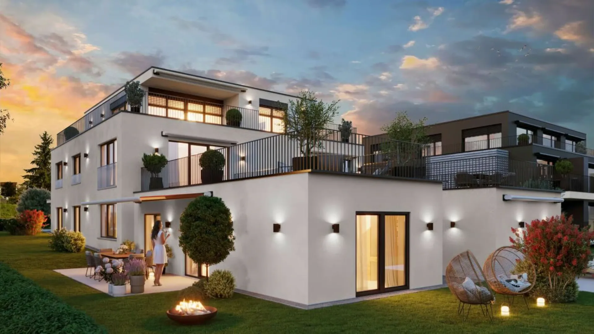 Progetto di costruzione nuovo 3.5 locali appartamento con giardino