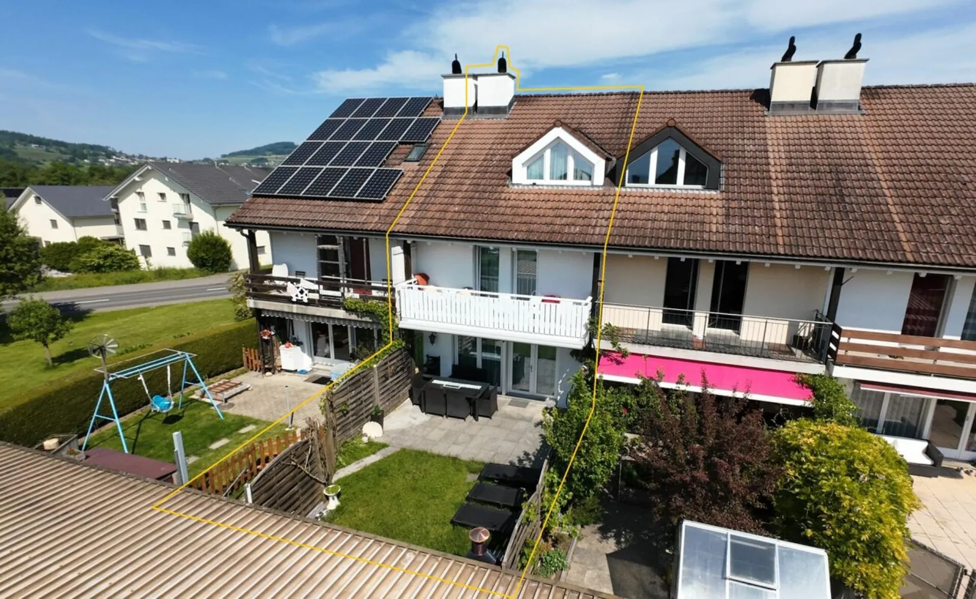Votre maison avec vue sur les montagnes - beaucoup d'espace pour la vie, la famille et la tranquillité