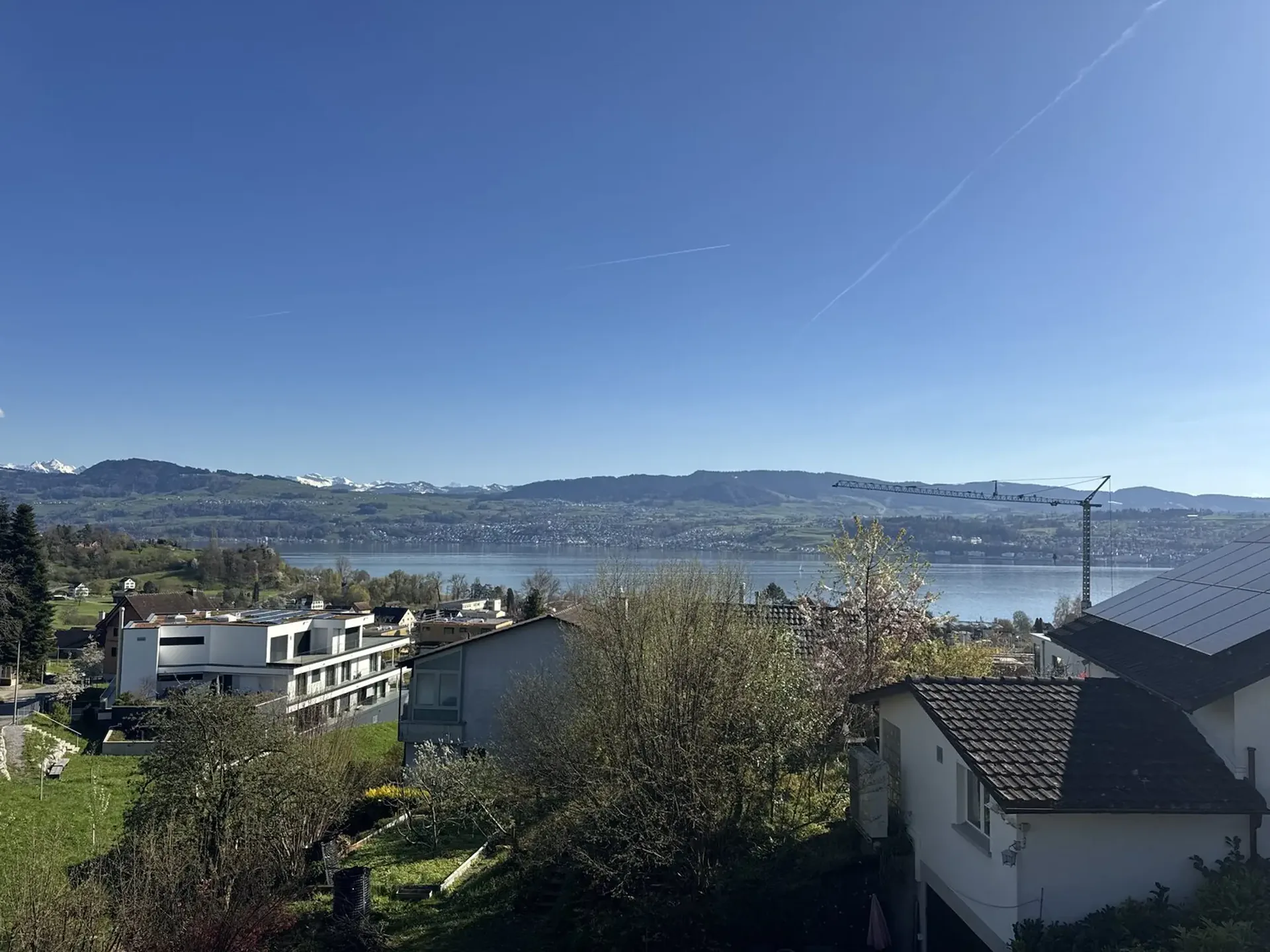 Sunny property with lake and mountain views – renovate or rebuild in Männedorf