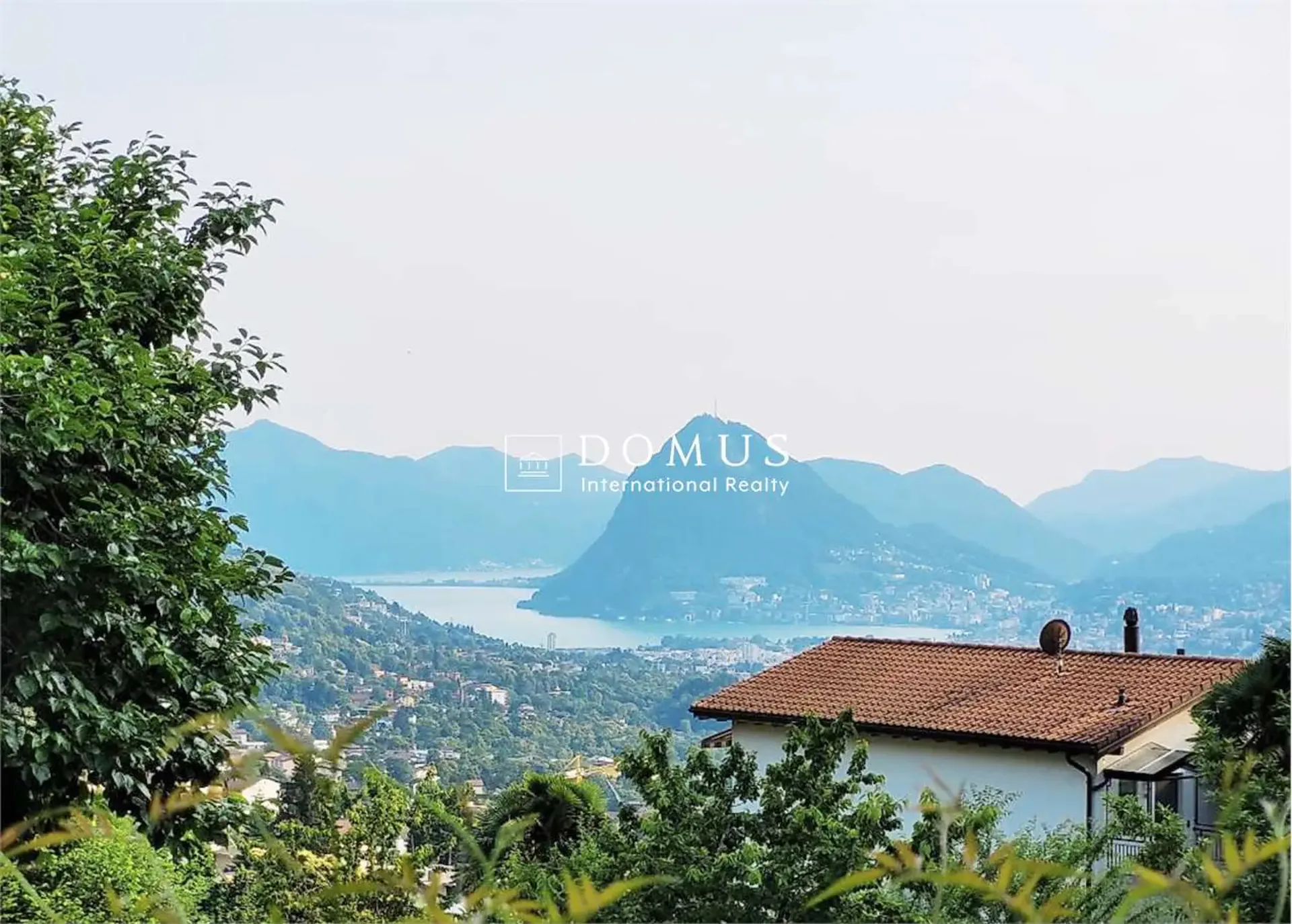 Lugano-Sonvico - Bebaubares Grundstück mit Seeblick