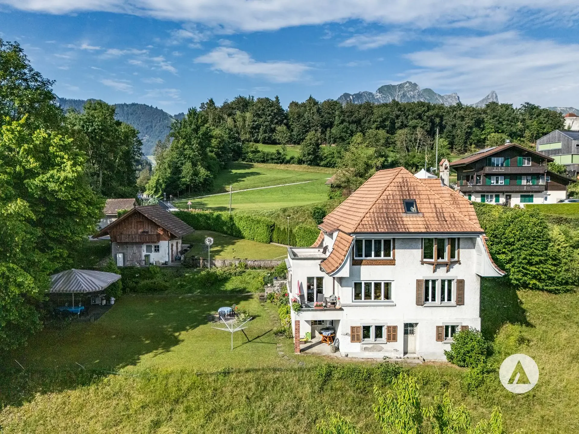 Diverse offer between lake and woods