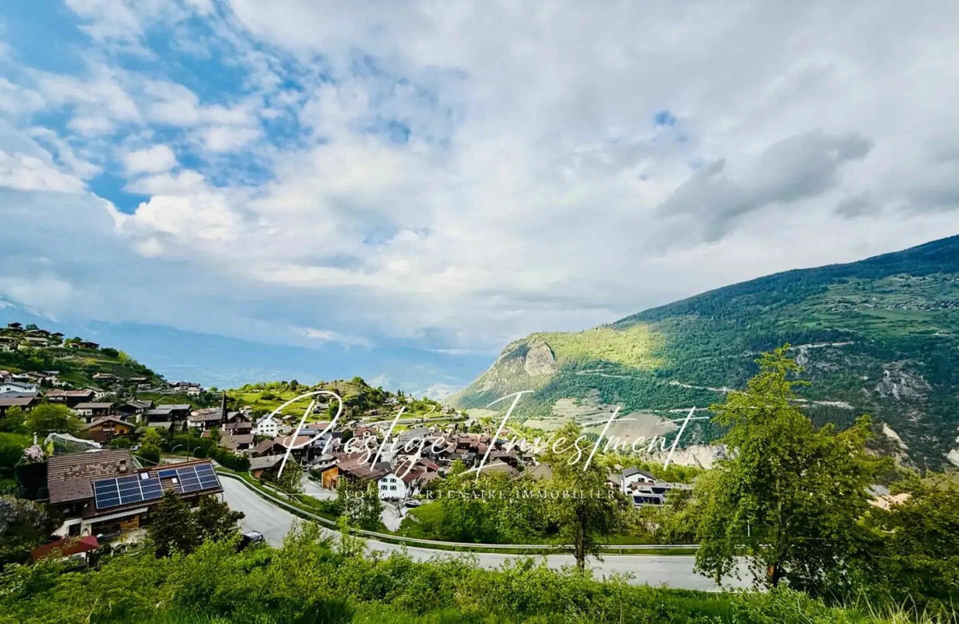 Bauplatz von 2648 m2, Vex