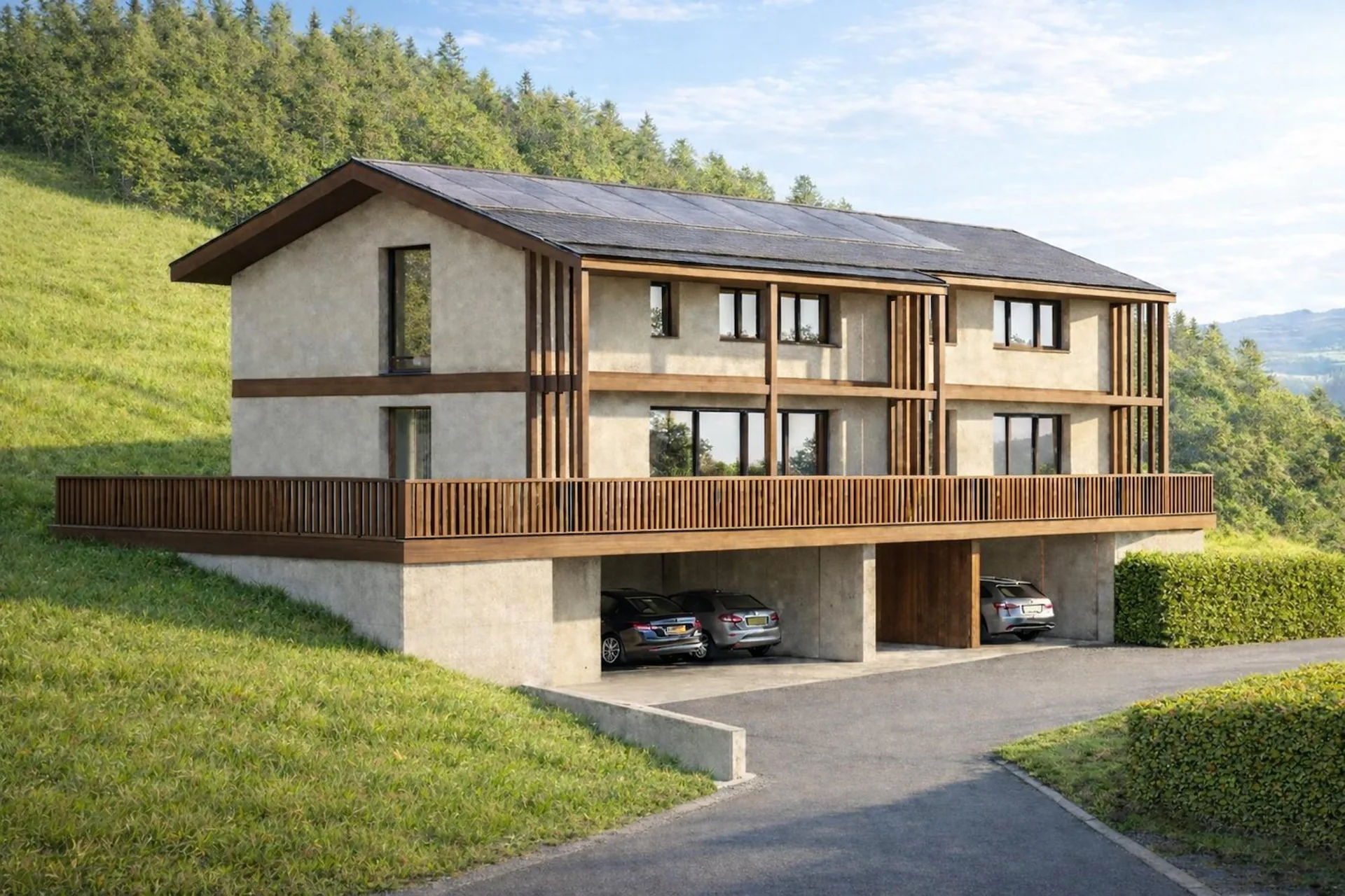 NUOVA PROMOZIONE - Casa a schiera moderna di 4,5 locali a Sion