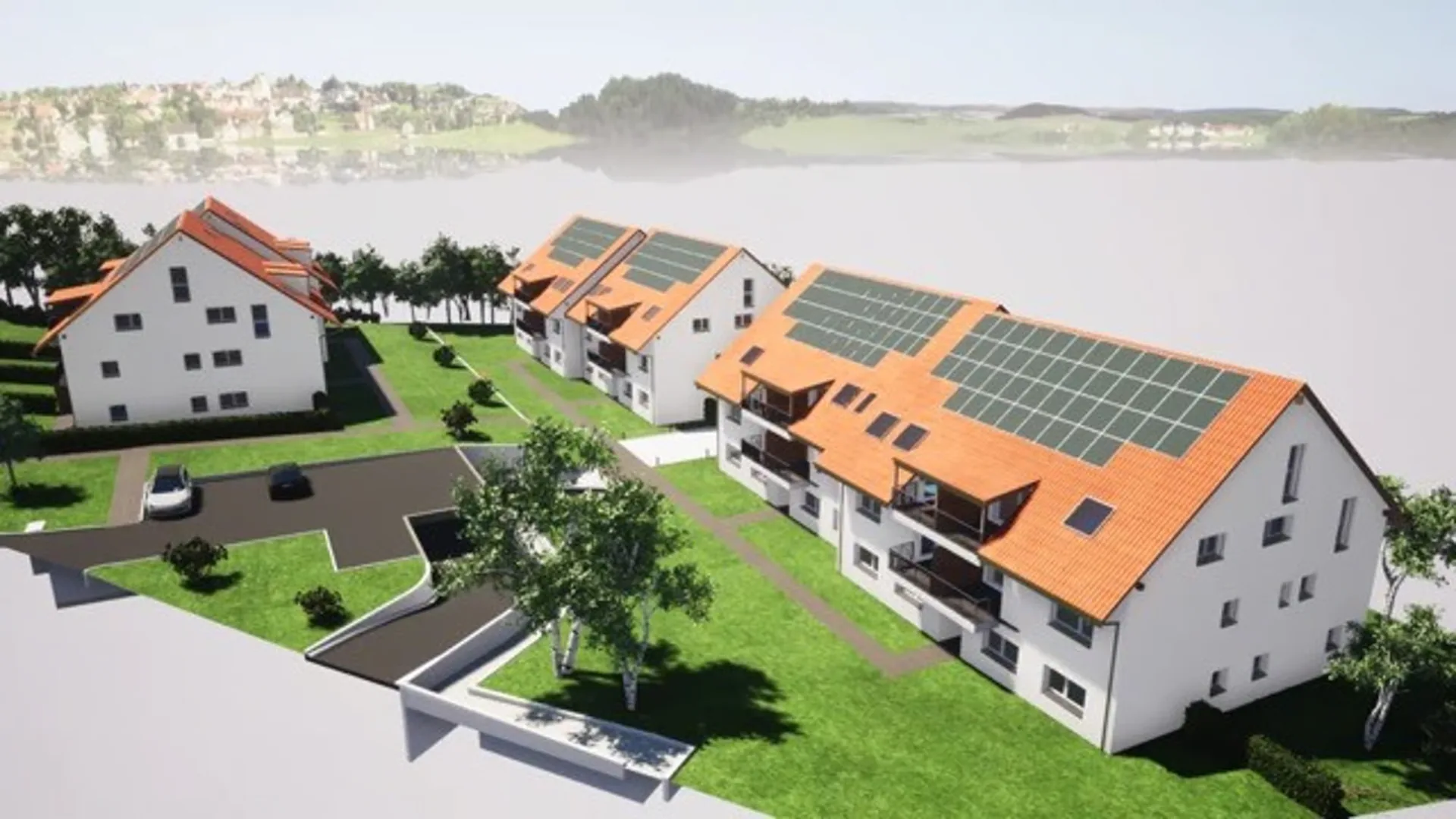 2 magnifiques appartements neufs à louer au rez-de-chaussée