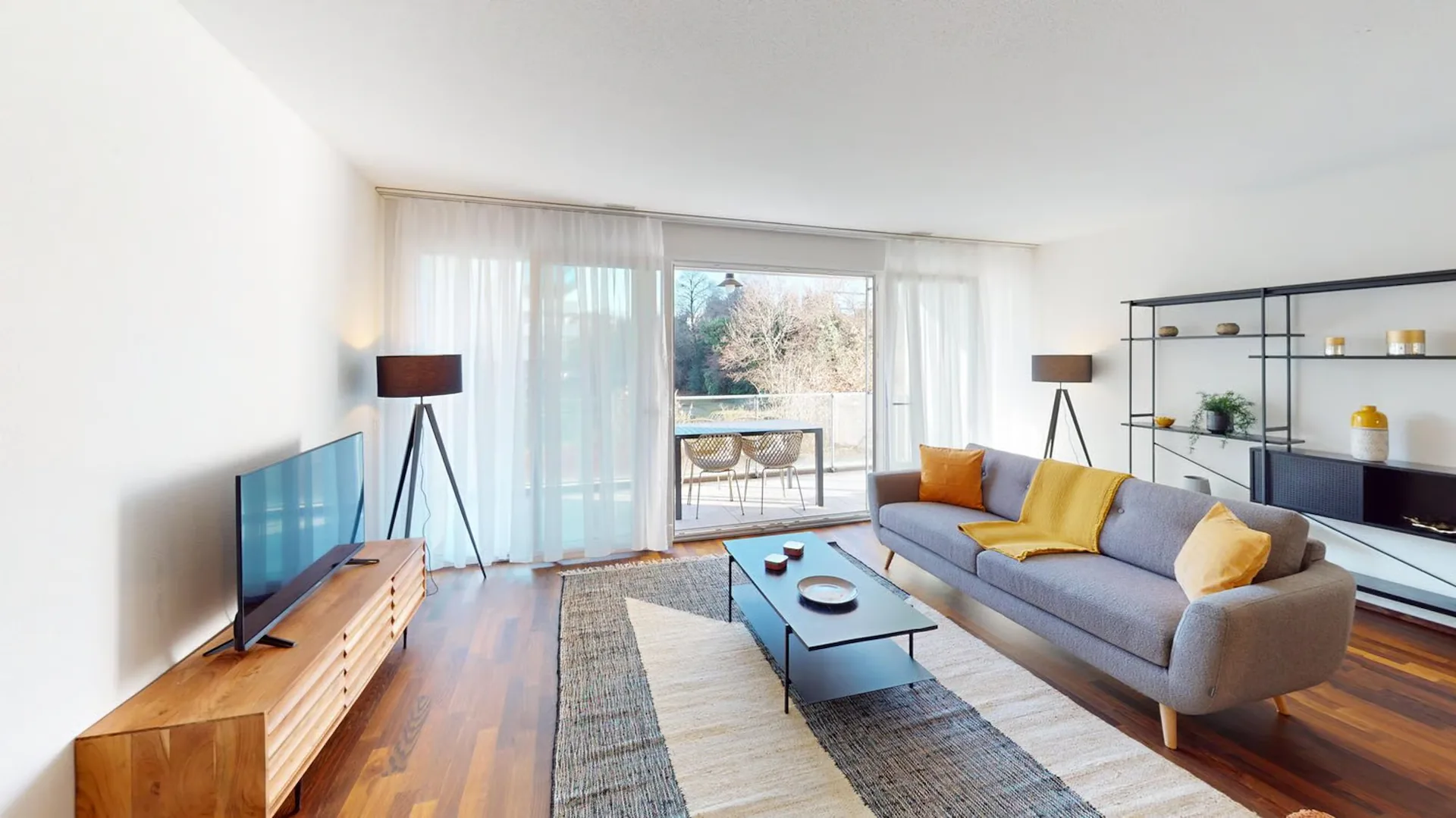 Modern 2-Bedroom Apartment in Morges with Balcony & Parking