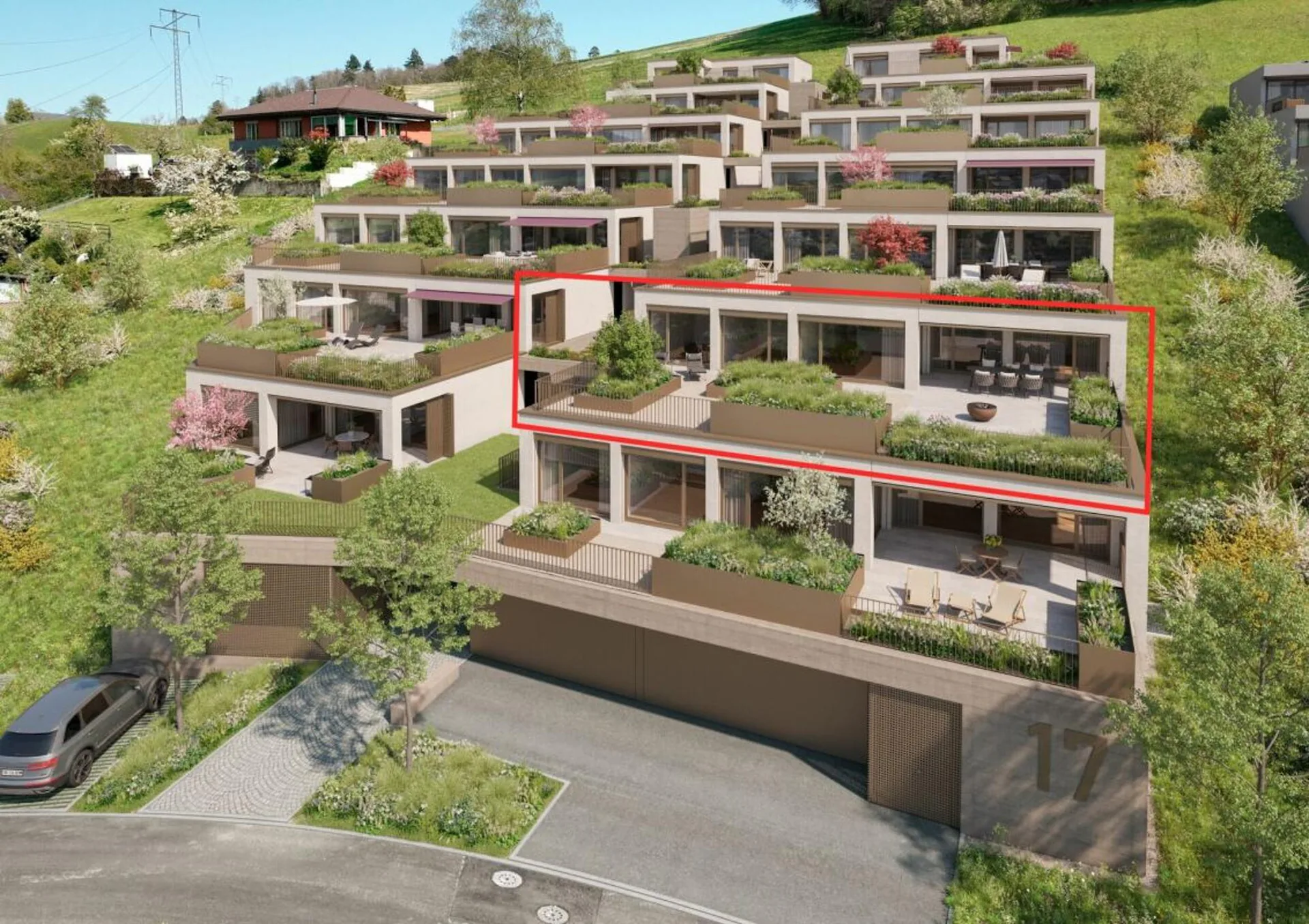 4.5-Zimmer-Terrassenhaus im Erstbezug