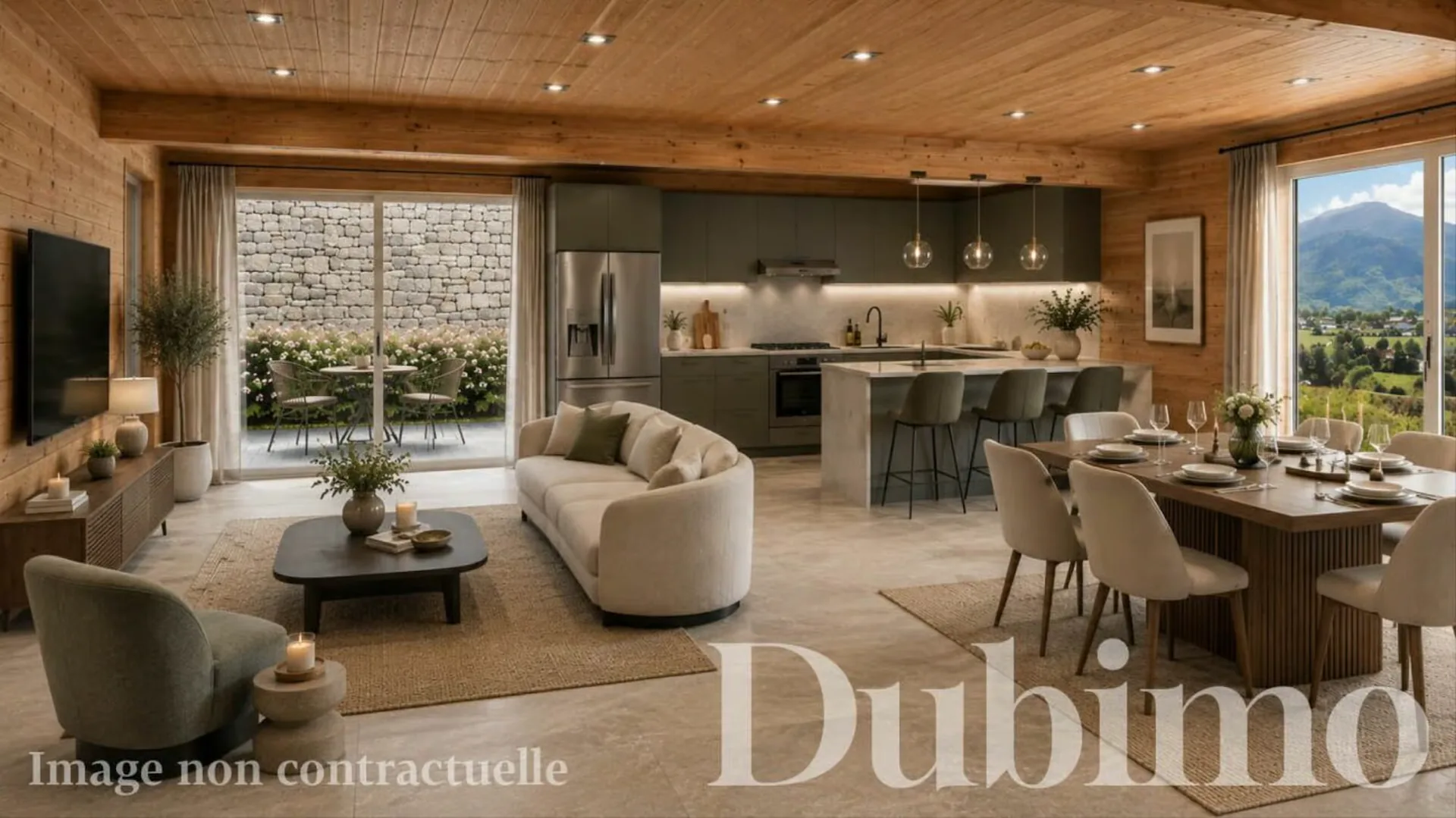 INDIVIDUAL VILLAS WITH 5.5 ROOMS AND VIEW OF THE RHONE VALLEY