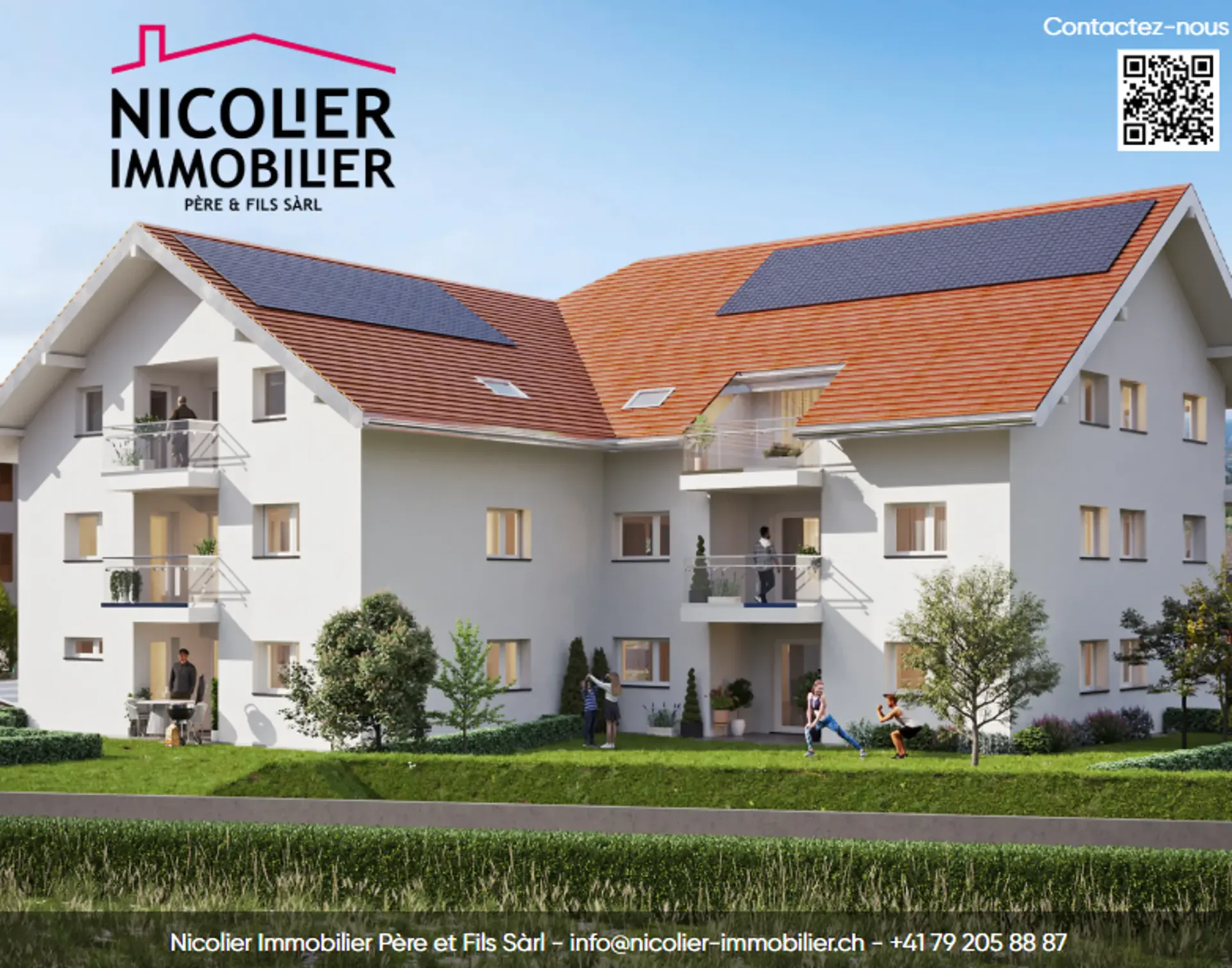 Neue 2.5-Zimmer-Wohnung in Corcelles-près-Payerne