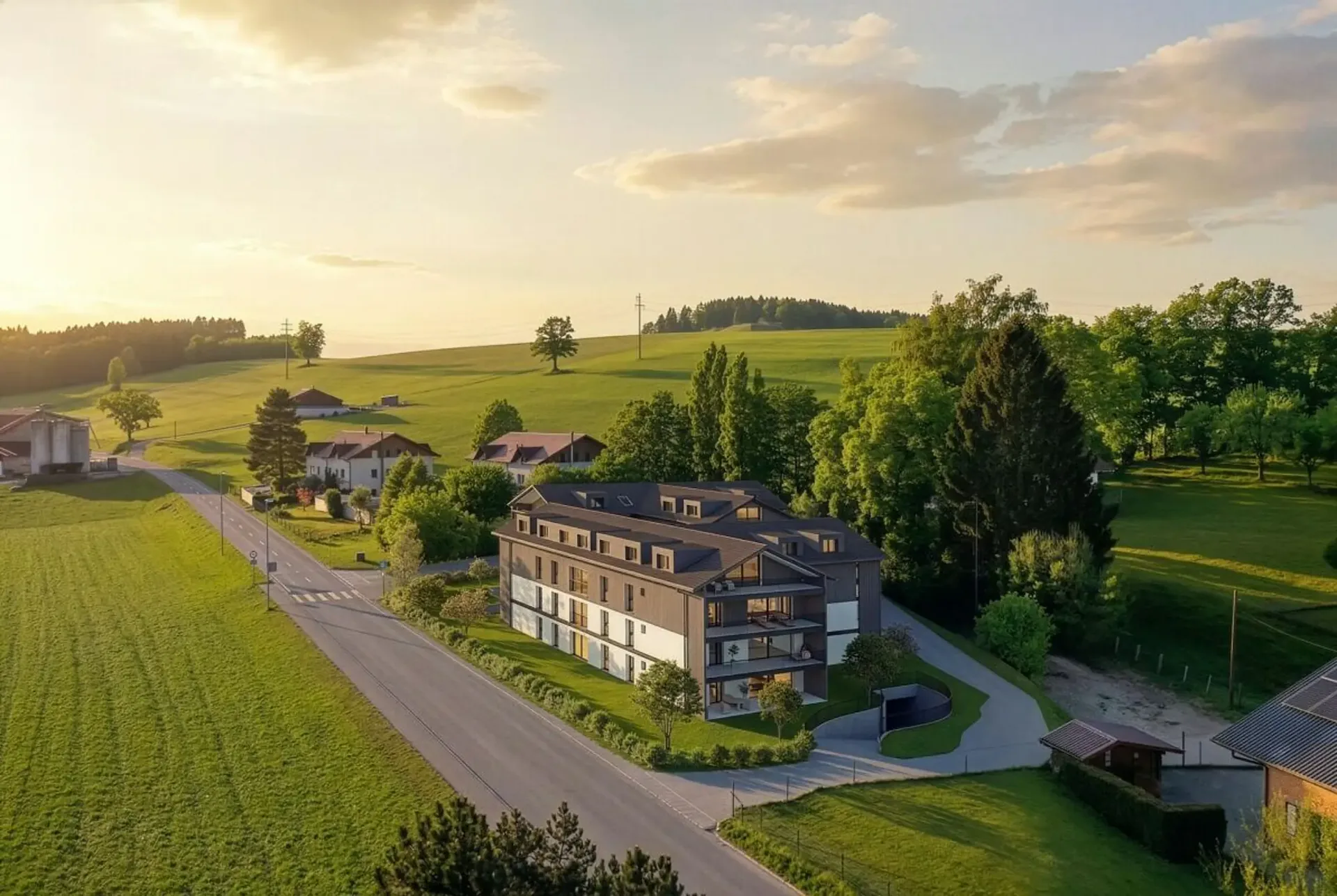 Schönes 4.5-Zimmer-Haus mitten in der Landschaft und zu einem sehr wettbewerbsfähigen Preis