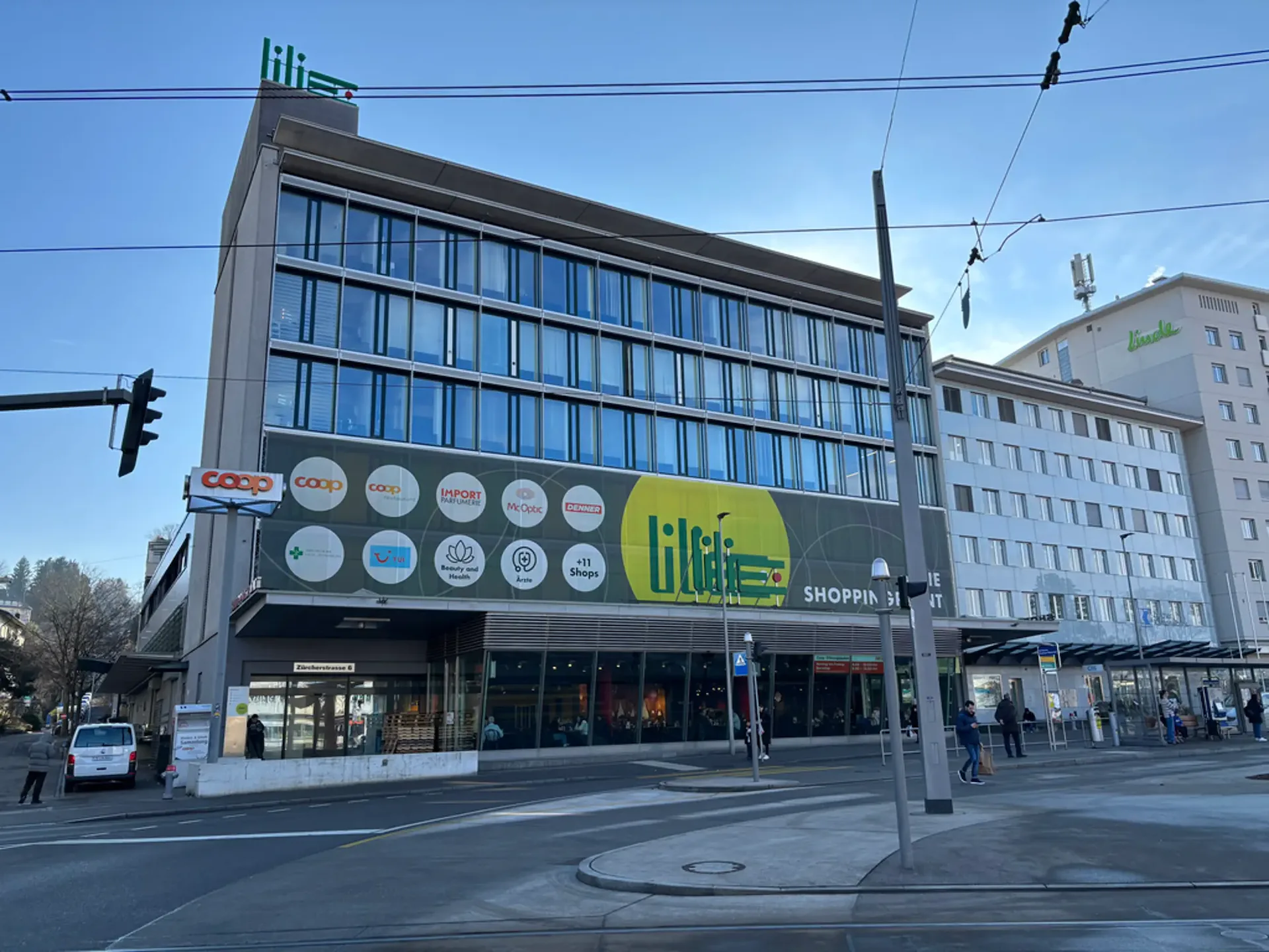 Helle und grosszügig Räumlichkeiten im Lilie Shoppingpoint