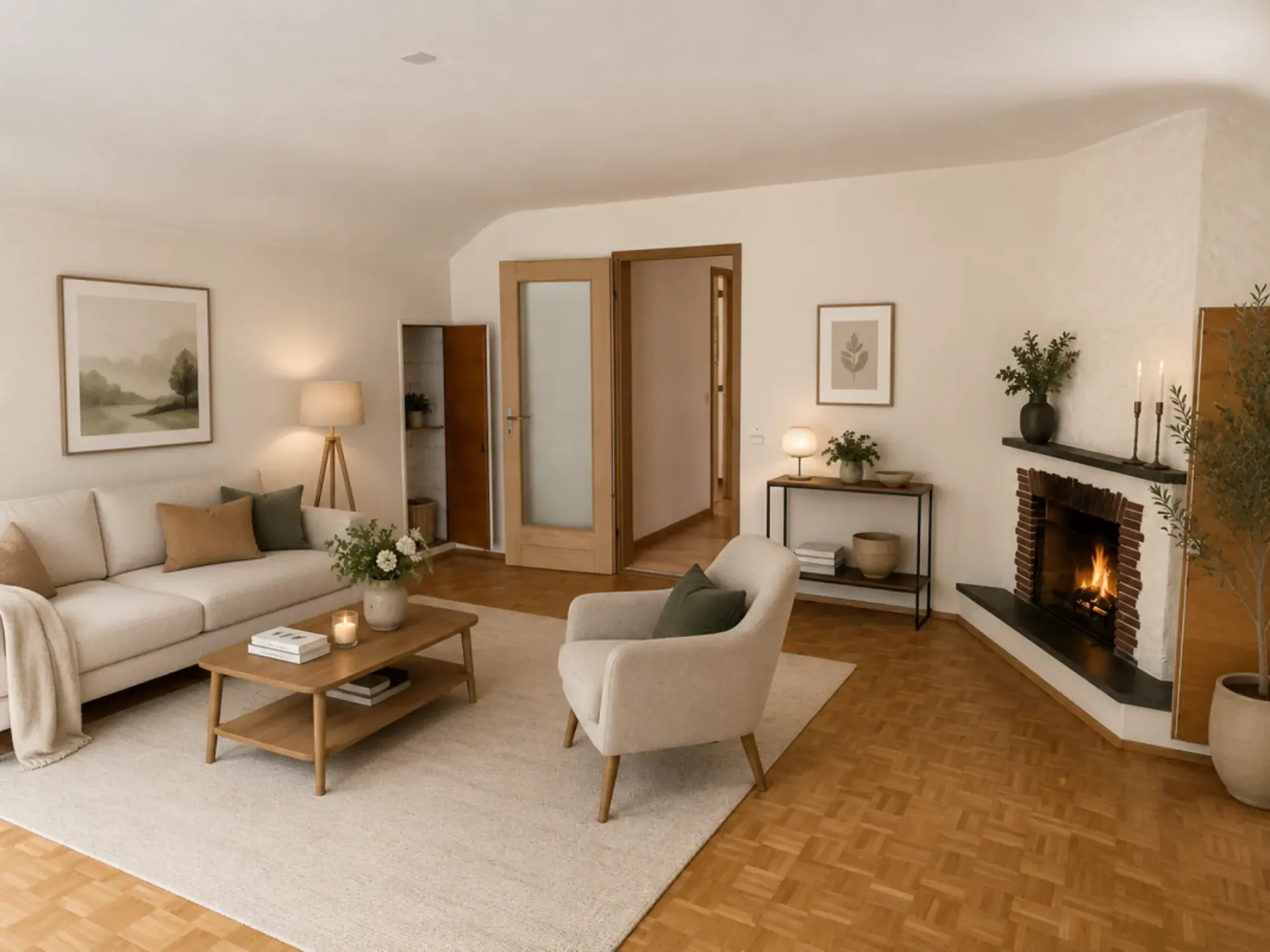 Small gem with renovation potential on the top floor