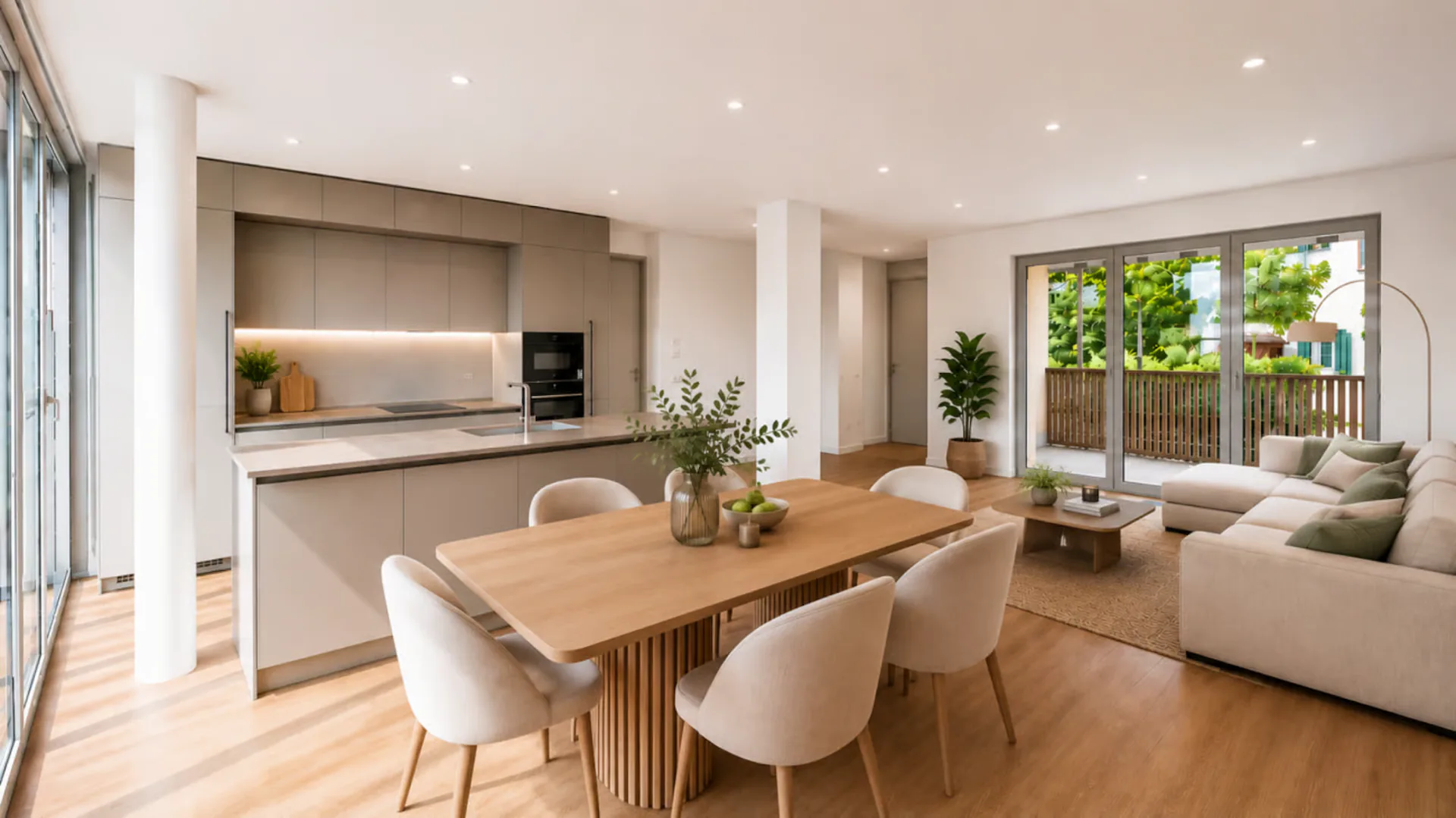 High-quality new building - Elegant 4.5-room luxury apartment with terrace
