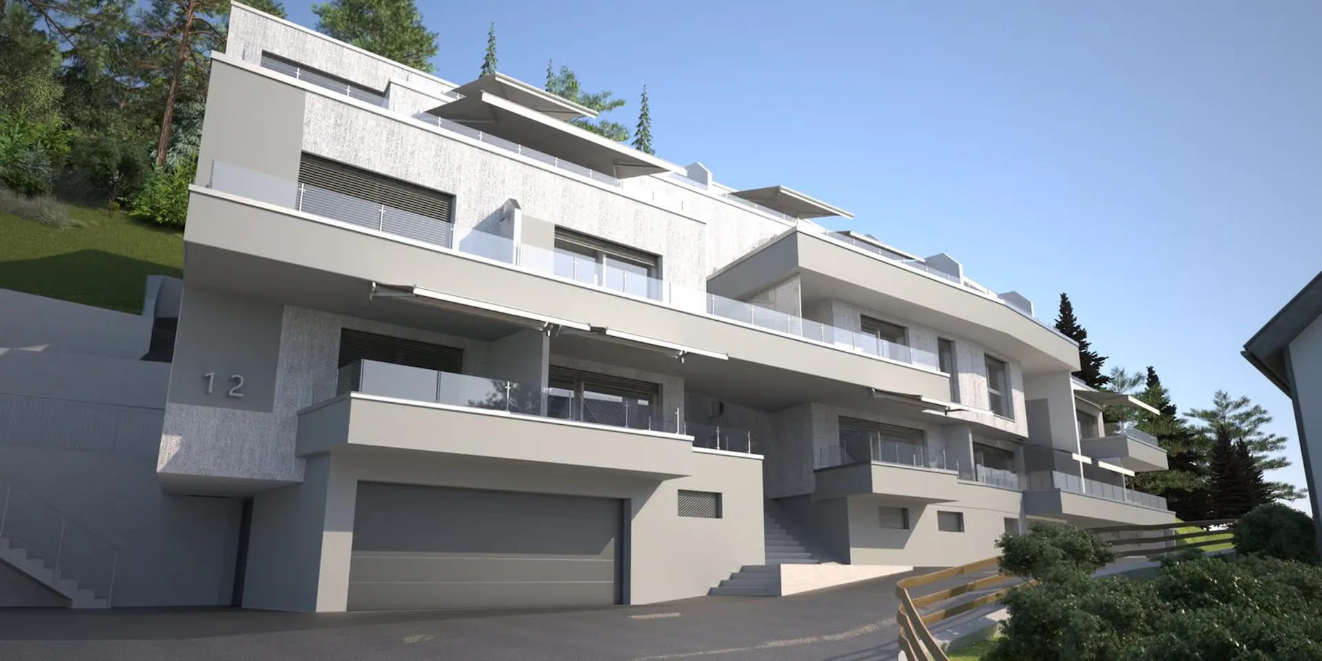 An priviligierter Lage - moderne 3.5 Zimmer Attika Wohnung mit grosser Terasse