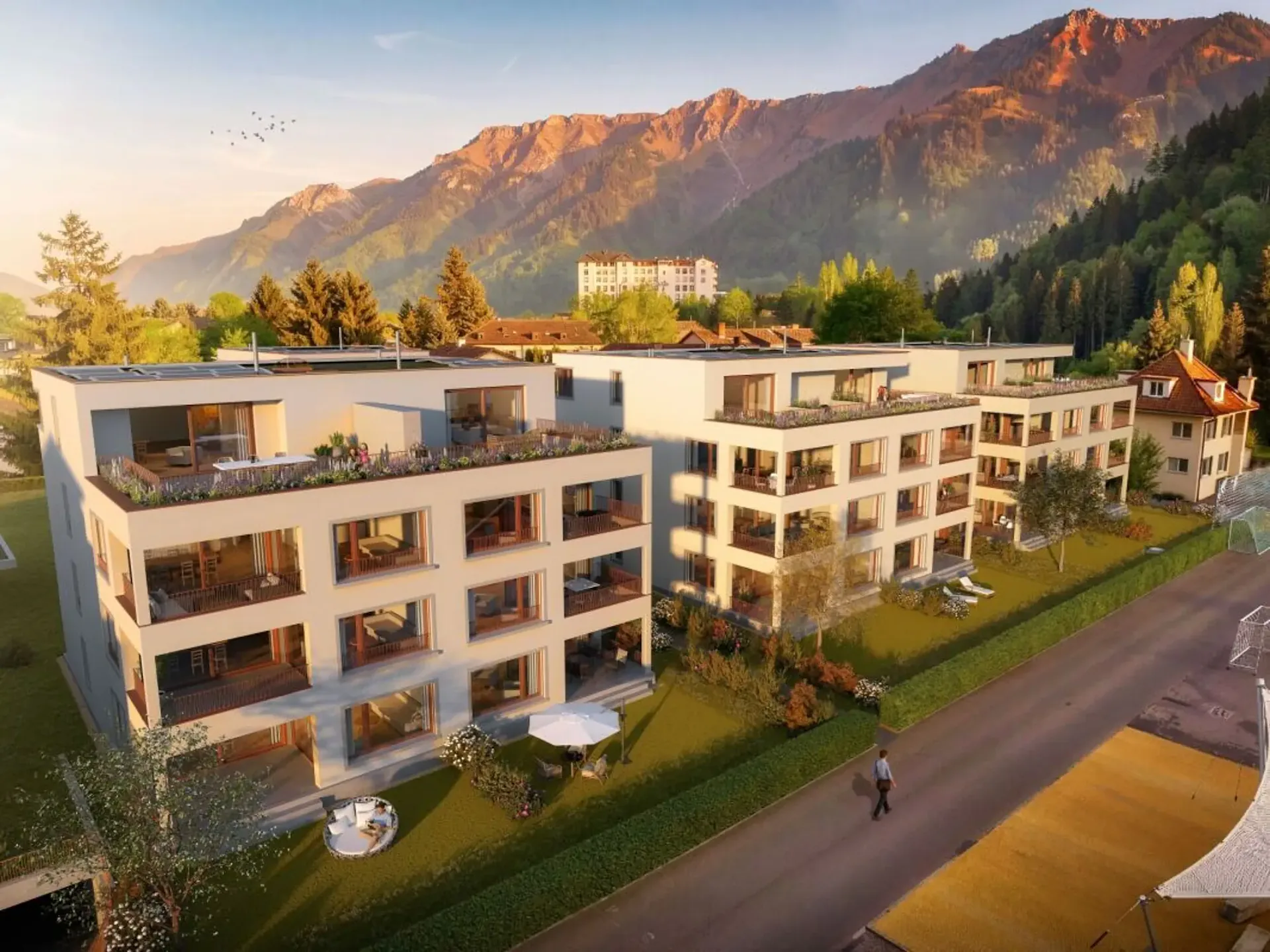 Exklusive 3½-Zimmer-Wohnung im Zentrum von Interlaken, Neubau Guisan Park
