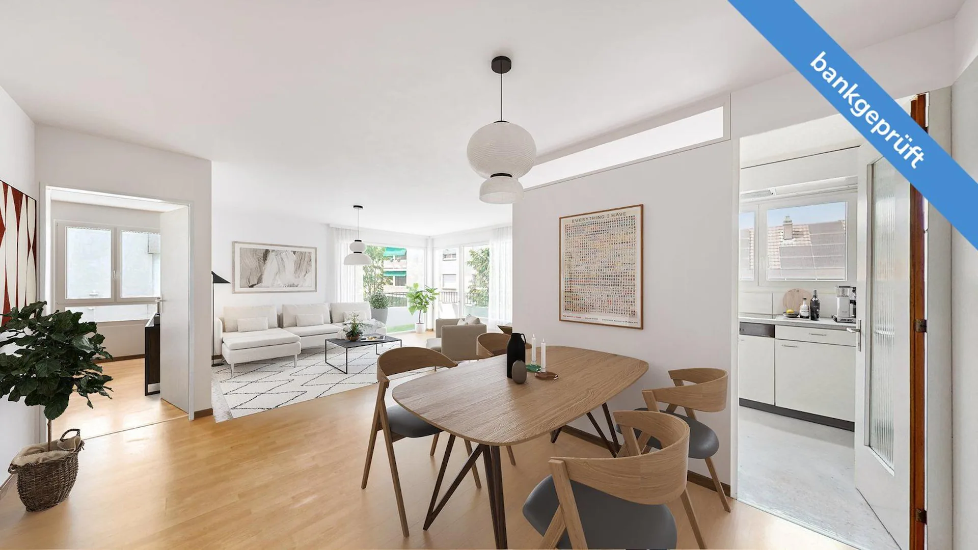 Helle 5.5-Zimmerwohnung mit viel Potenzial