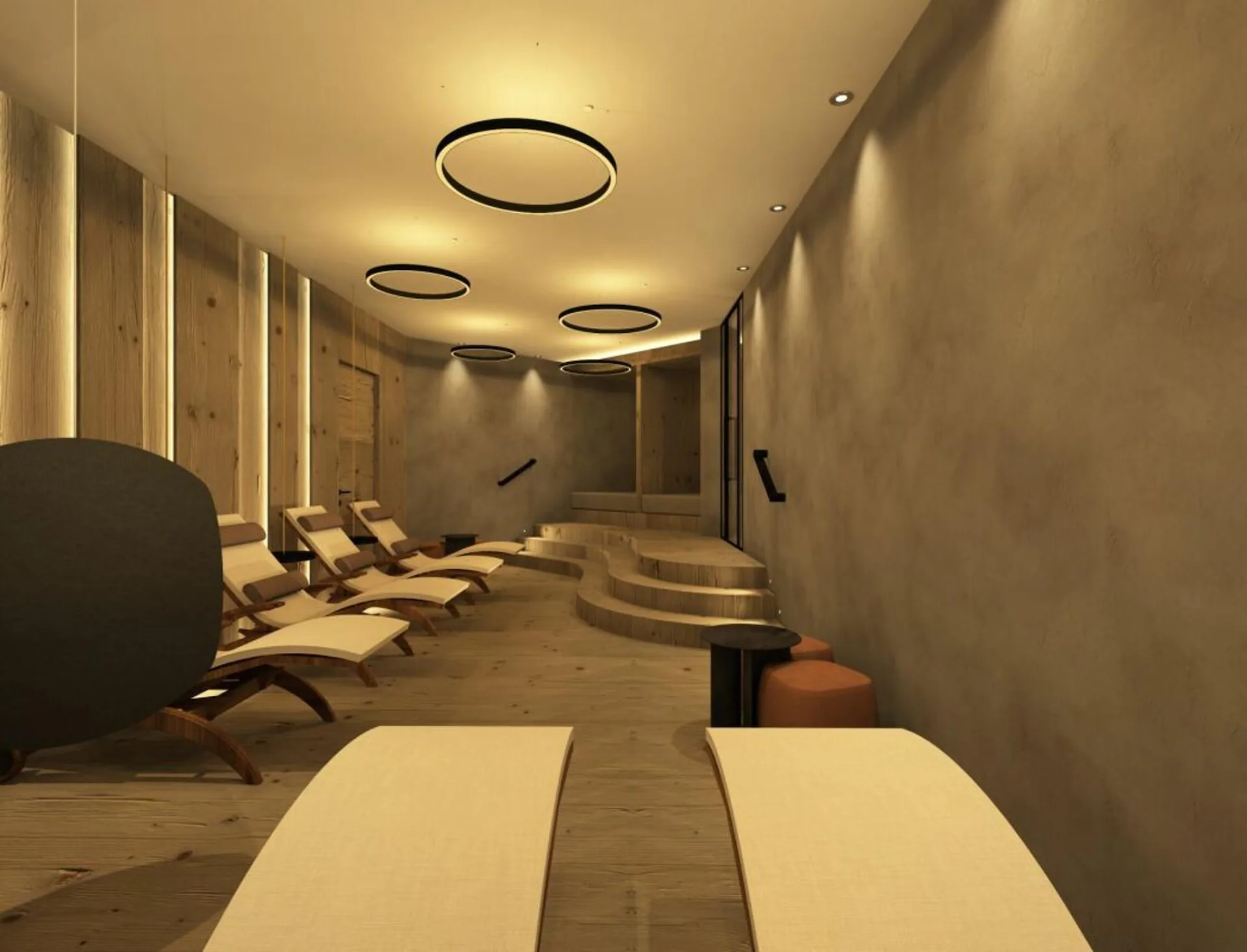 Spring Saas-Grund new attic apartment. Wellness in the house.