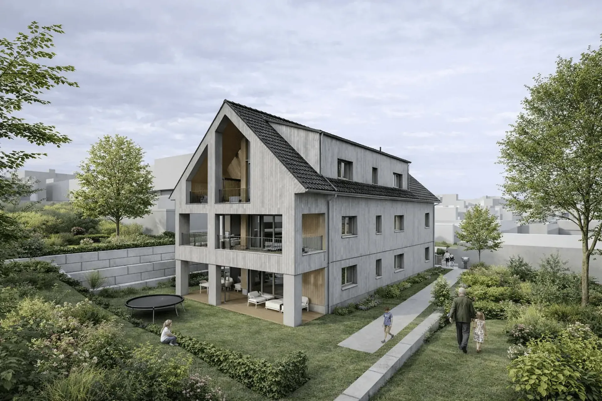 New construction project "Im Weiher" - Jurakalk